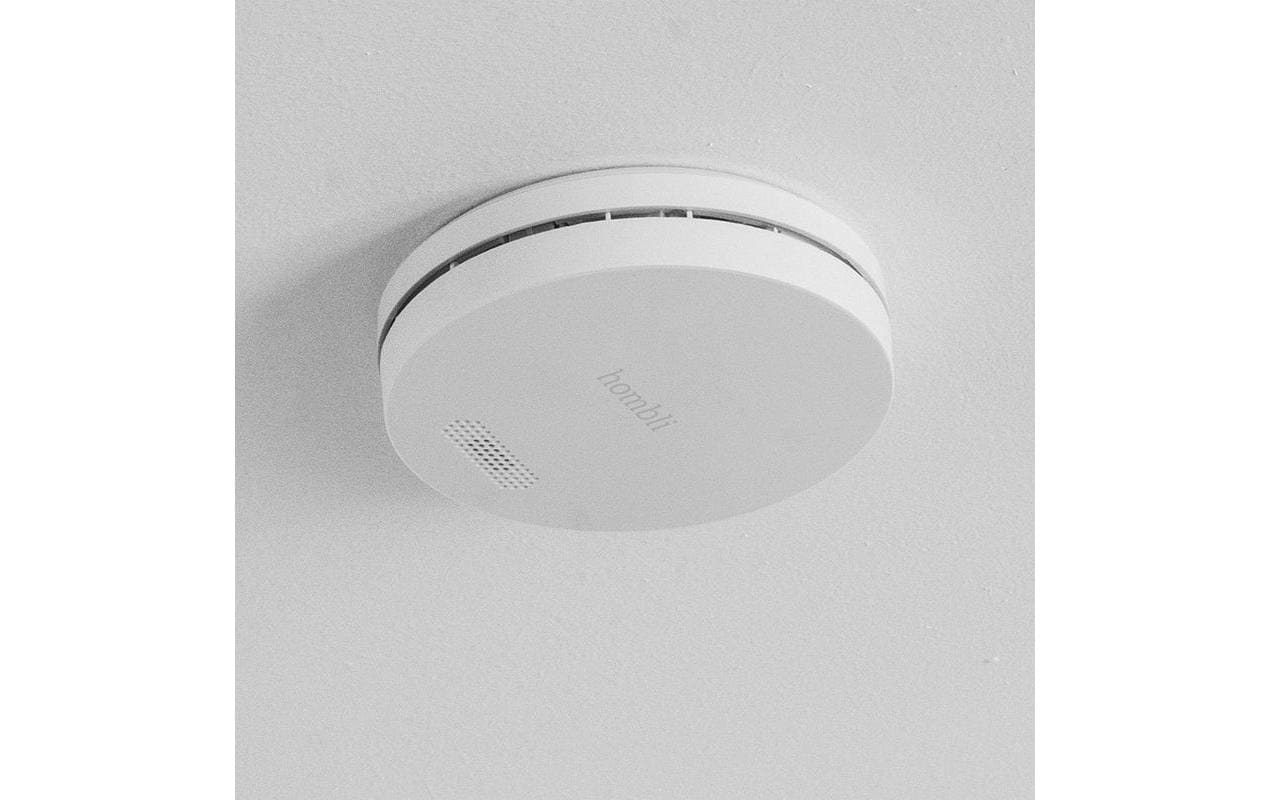 Smart-Home-Steuerelement »hombli Smart Smoke Detector 85 dB Weiss«