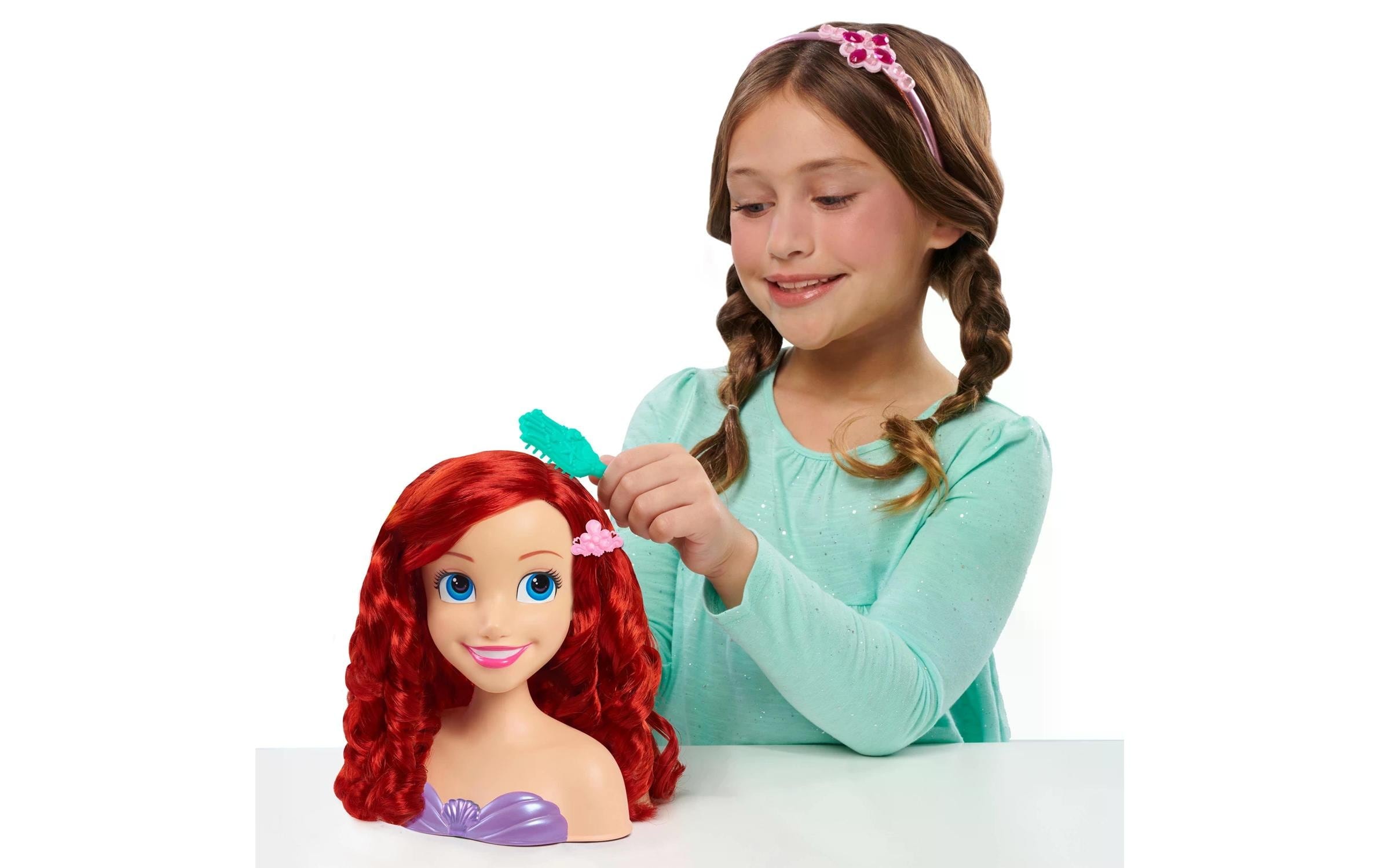 Disney Princess Spielzeug-Frisierkoffer »Beauty Disney Princess – Ariel Styling Head klein / 20 cm«