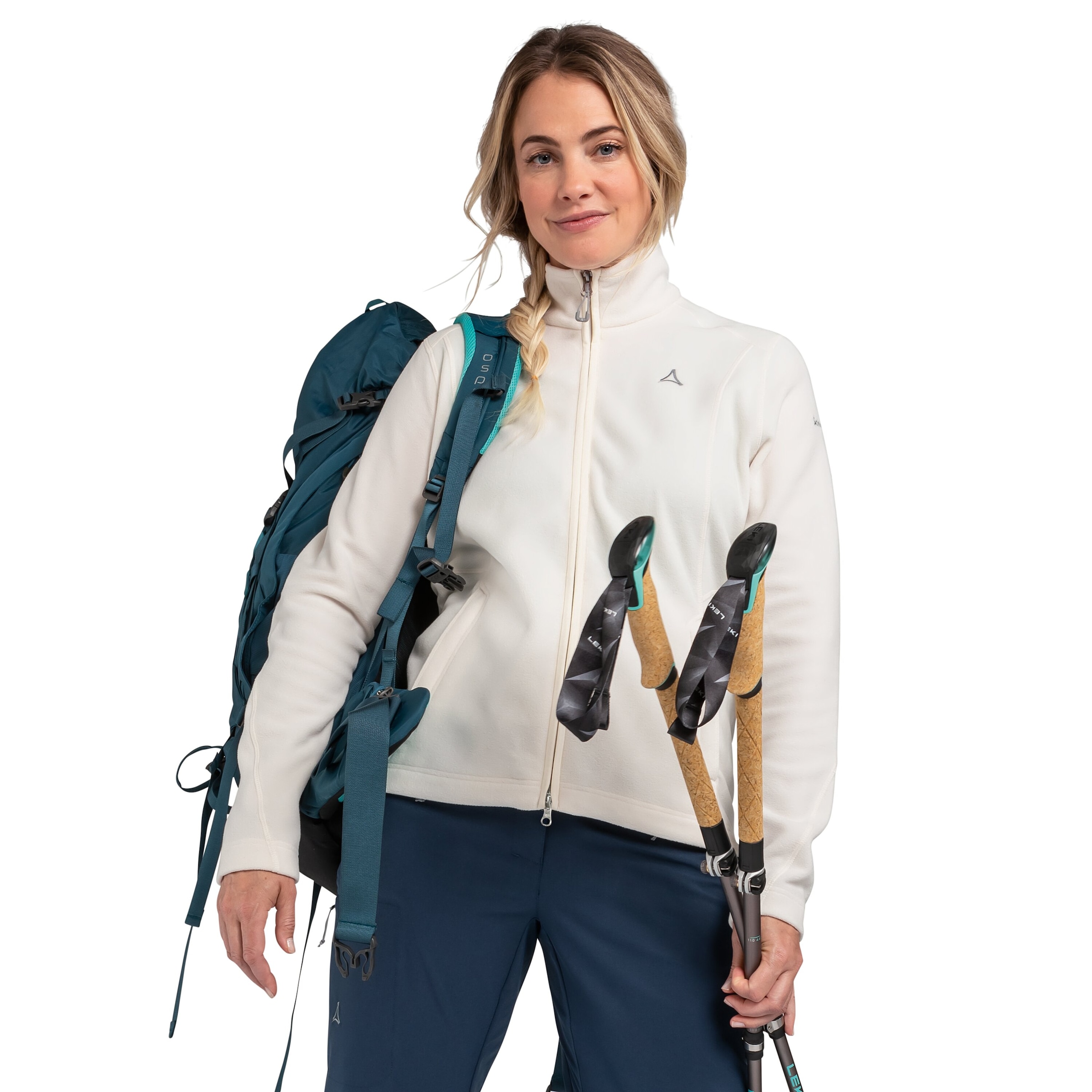 Schöffel Fleecejacke »Fleece Jacket Leona3«, Atmungsaktiv & wärmend