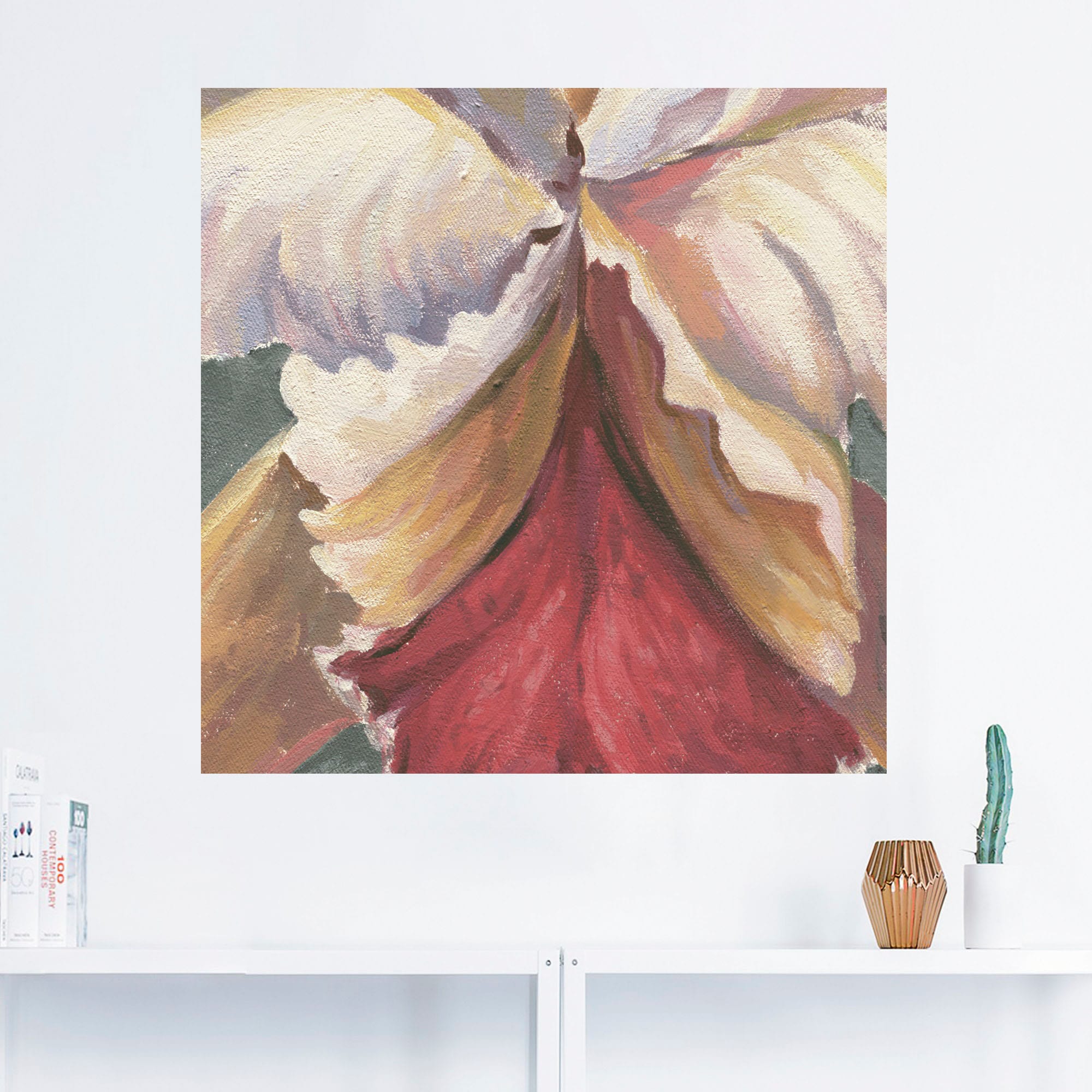 St.), bestellen »Orchidee«, Wandaufkleber Wandbild als Artland (1 in Poster Blumenbilder, Leinwandbild, online versch. Grössen | oder Jelmoli-Versand Alubild,