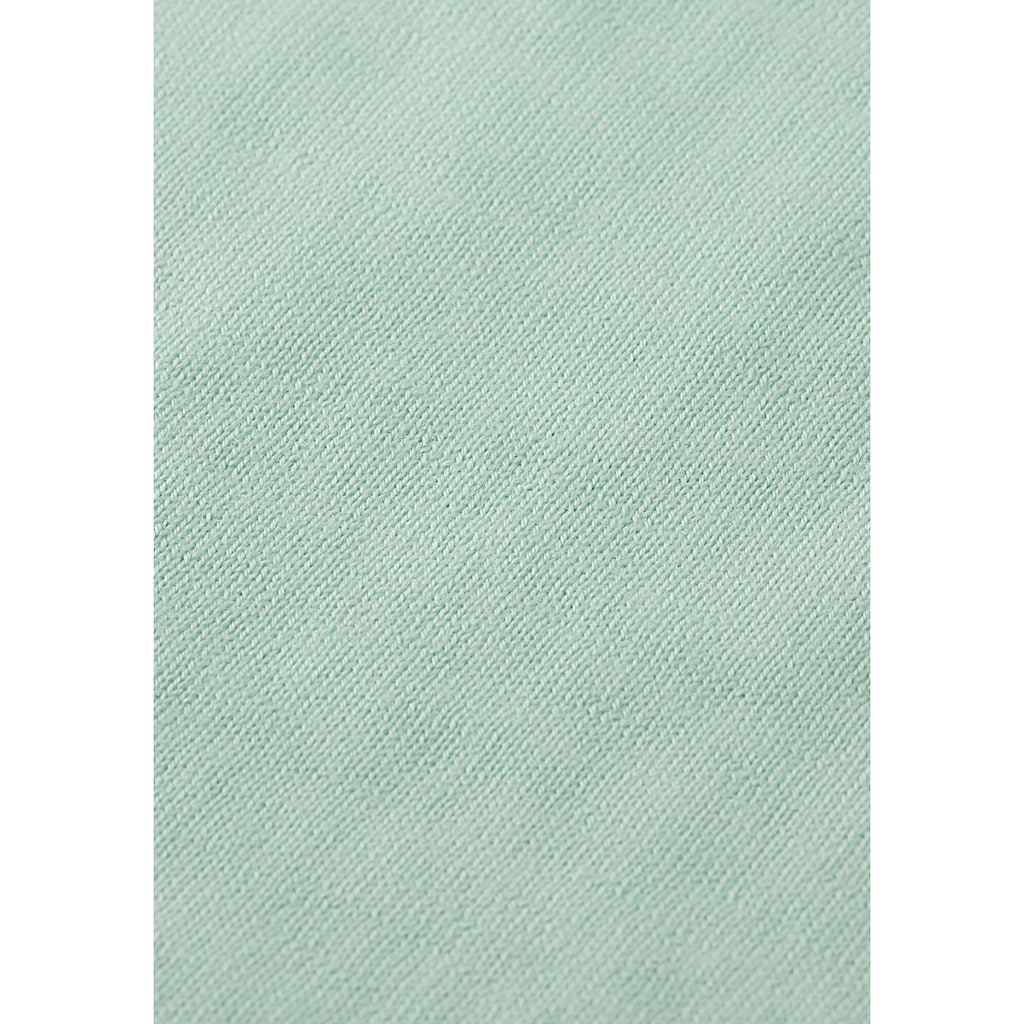Scotch & Soda Rundhalspullover »Essentials - Merino wool crewneck pullover«, mit kleiner Logo-Stickerei oberhalb des Bündchens