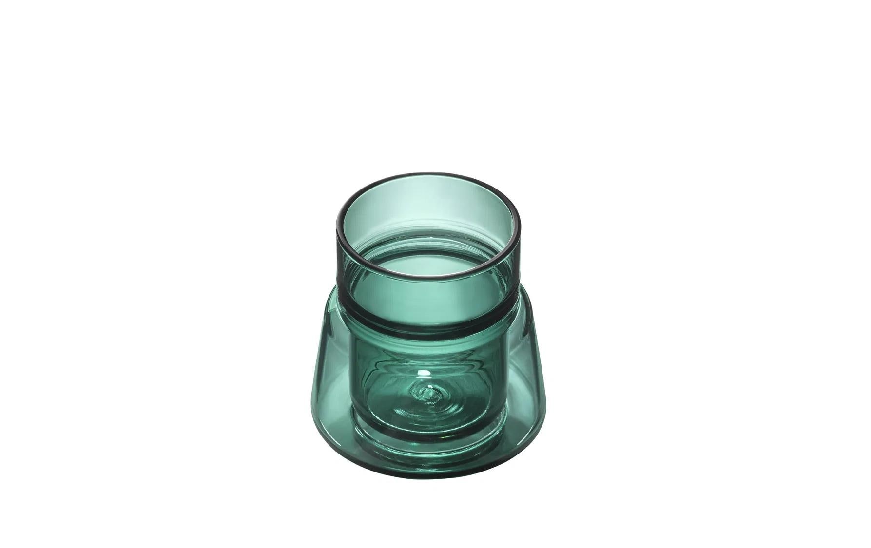 Jacob Jensen Thermoglas "Small 70 ml, 1 Stück" Thermo-Kaffeeglas mit innovativem Design
