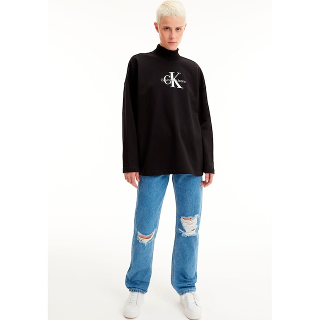Calvin Klein Jeans Sweatshirt »ARCHIVAL MONOLOGO MOCK NECK«, mit hohem  Stehkragen online shoppen | Jelmoli-Versand