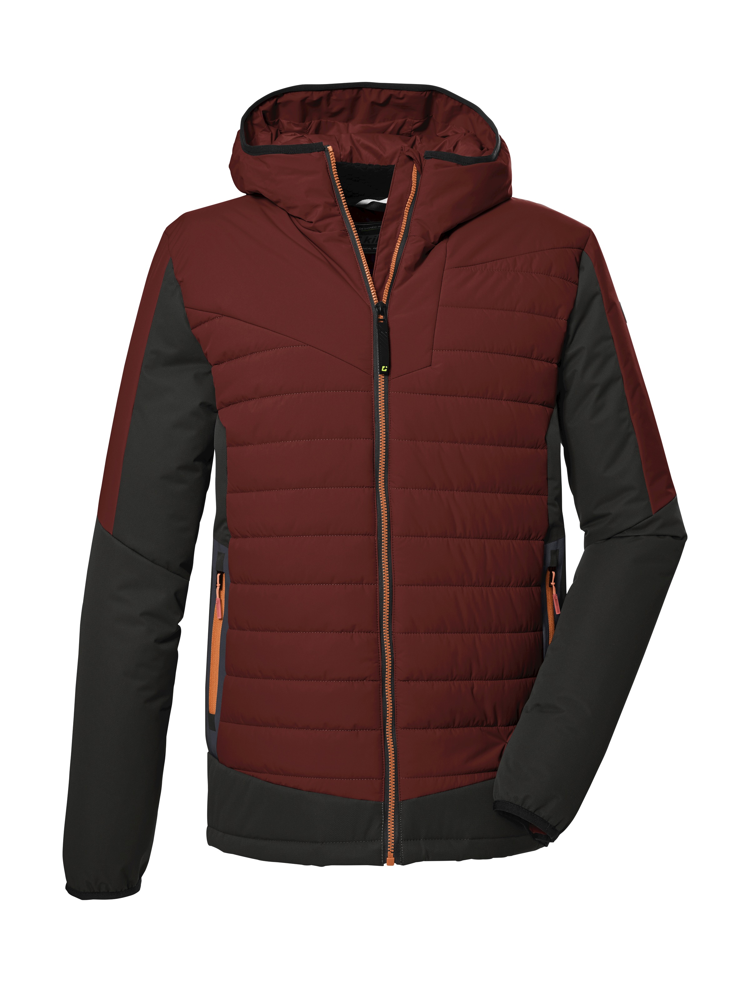 Killtec Steppjacke »KOW 44 MN QLTD JCKT« Wasser- und windabweisende Winterjacke mit Colourblocking-Design