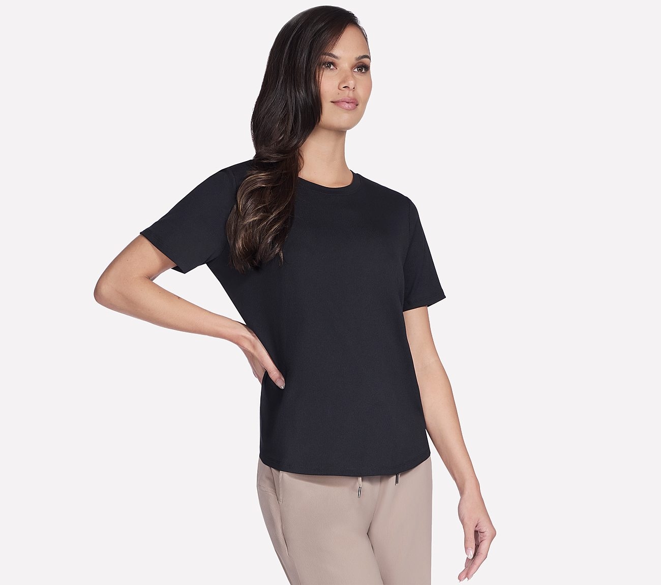 Skechers Funktionsshirt »GOWALK LUXE RIB TEE« 1 Stk.