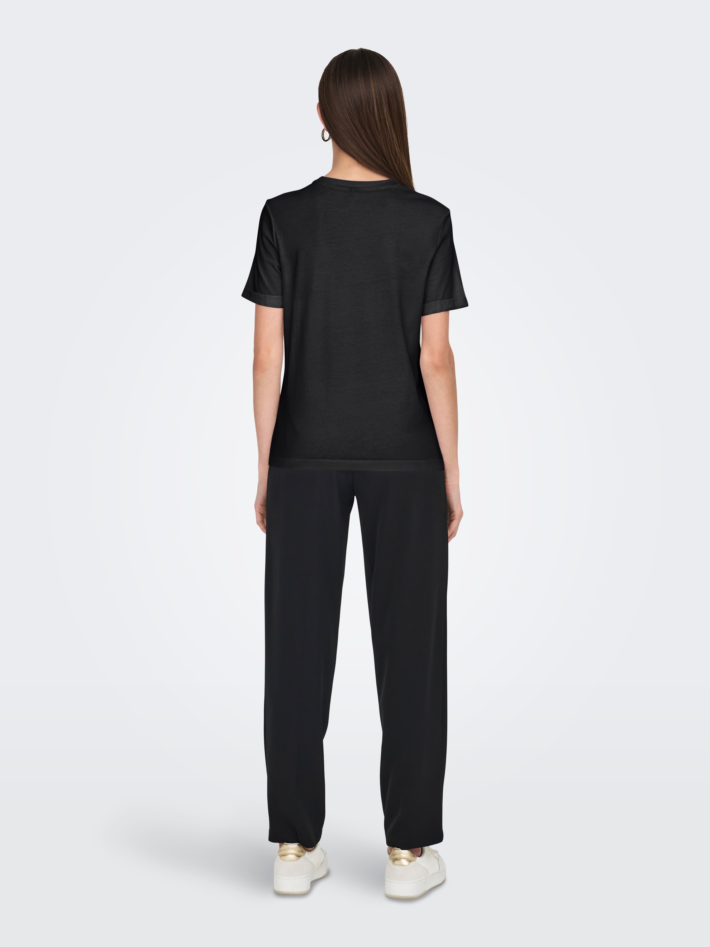 ONLY Kurzarmshirt »ONLHOLLIS LIFE S/S O-NECK TOP BOX JRS«