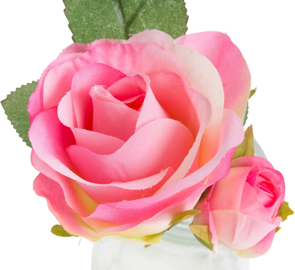 Botanic-Haus Kunstblume »Rose im Glas« online kaufen | Jelmoli-Versand | Kunstblumen