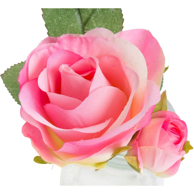 Botanic-Haus Kunstblume »Rose im Glas« online kaufen | Jelmoli-Versand