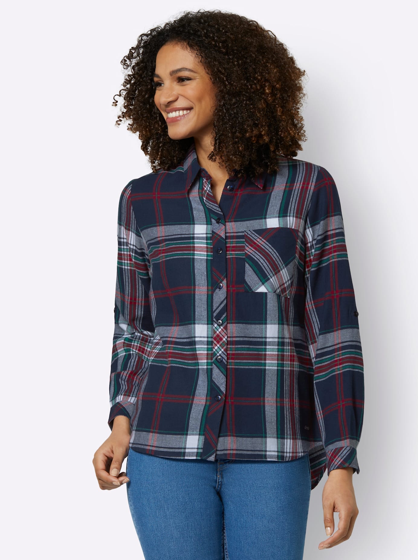 Casual Looks Flanellbluse