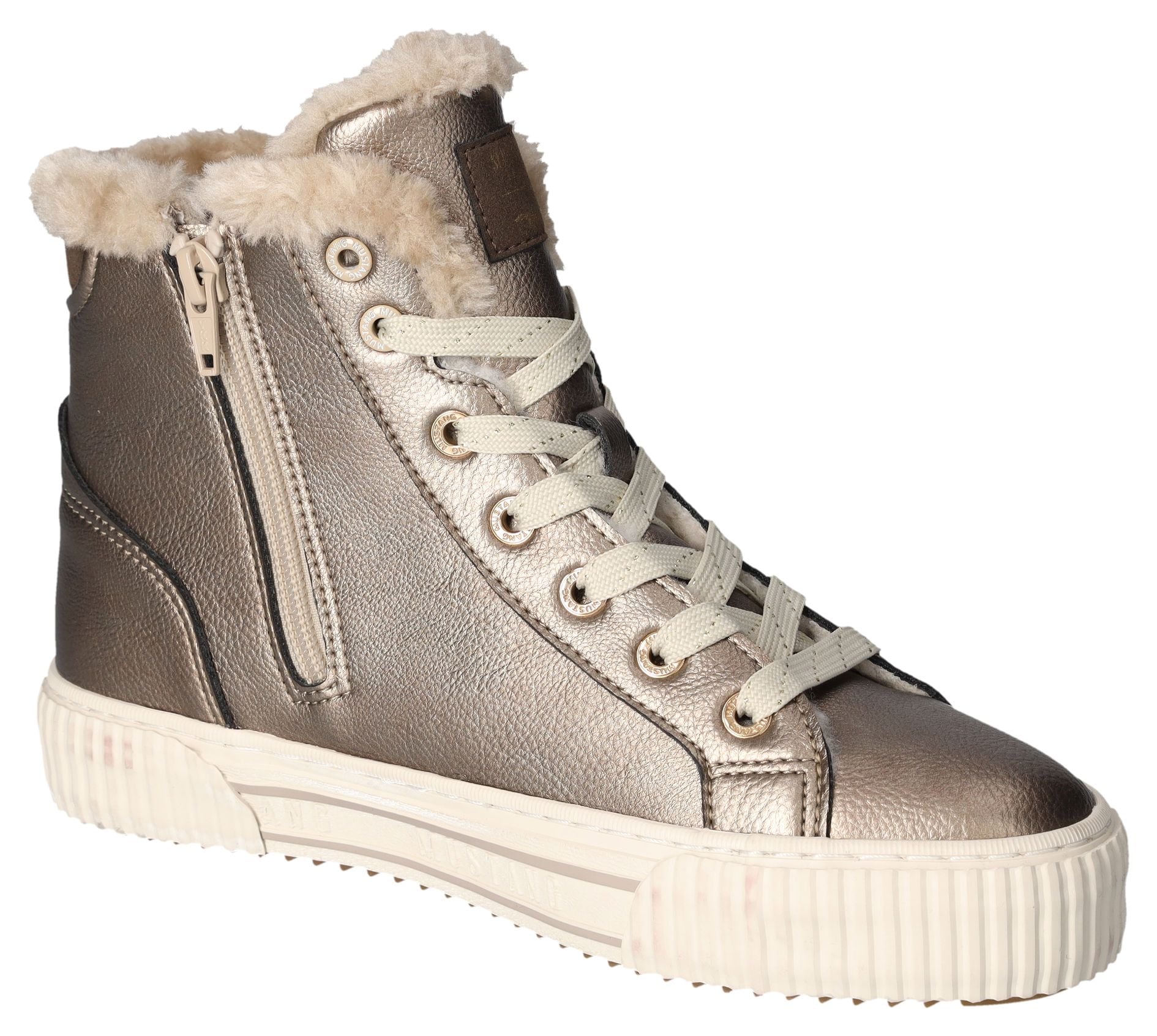 Mustang Shoes Winterboots, Schnürboots, High top Sneaker mit Innenreissverschluss