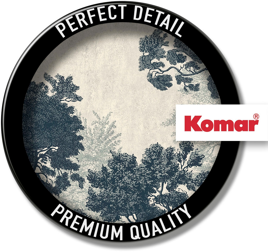 Komar Fototapete »Digitaldruck Vlies - Unfading Trees - Grösse 400 x 250 cm«, bedruckt, Wohnzimmer, Schlafzimmer