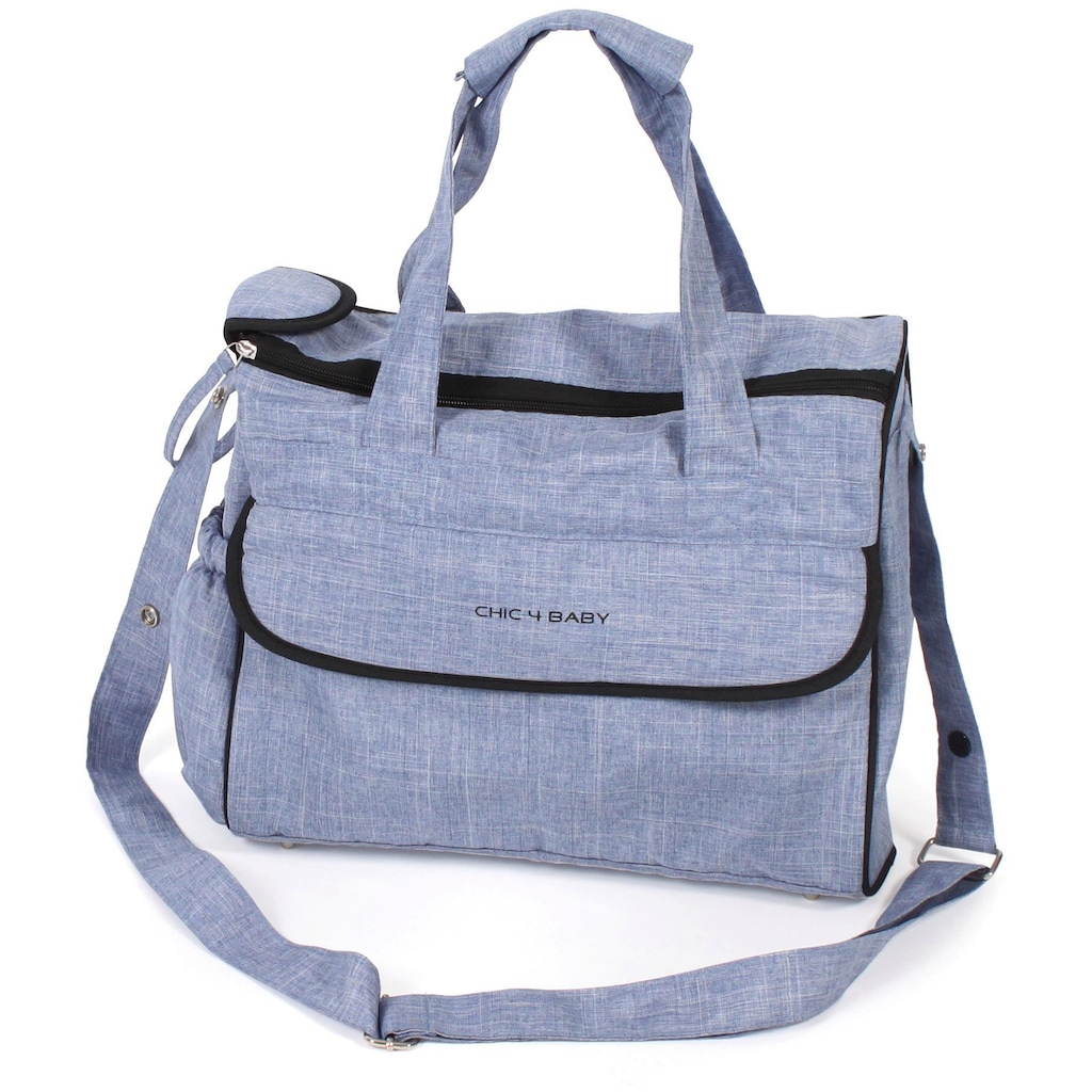 CHIC4BABY Wickeltasche »Komfort, hellblau«