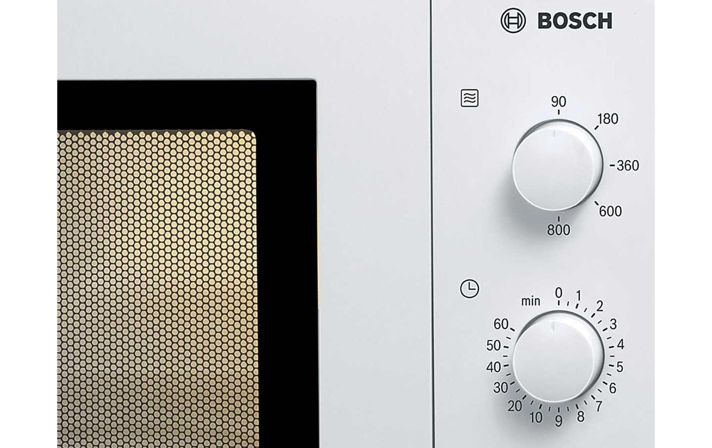 BOSCH Mikrowelle »HMT72M420, Weiss«, 800 W