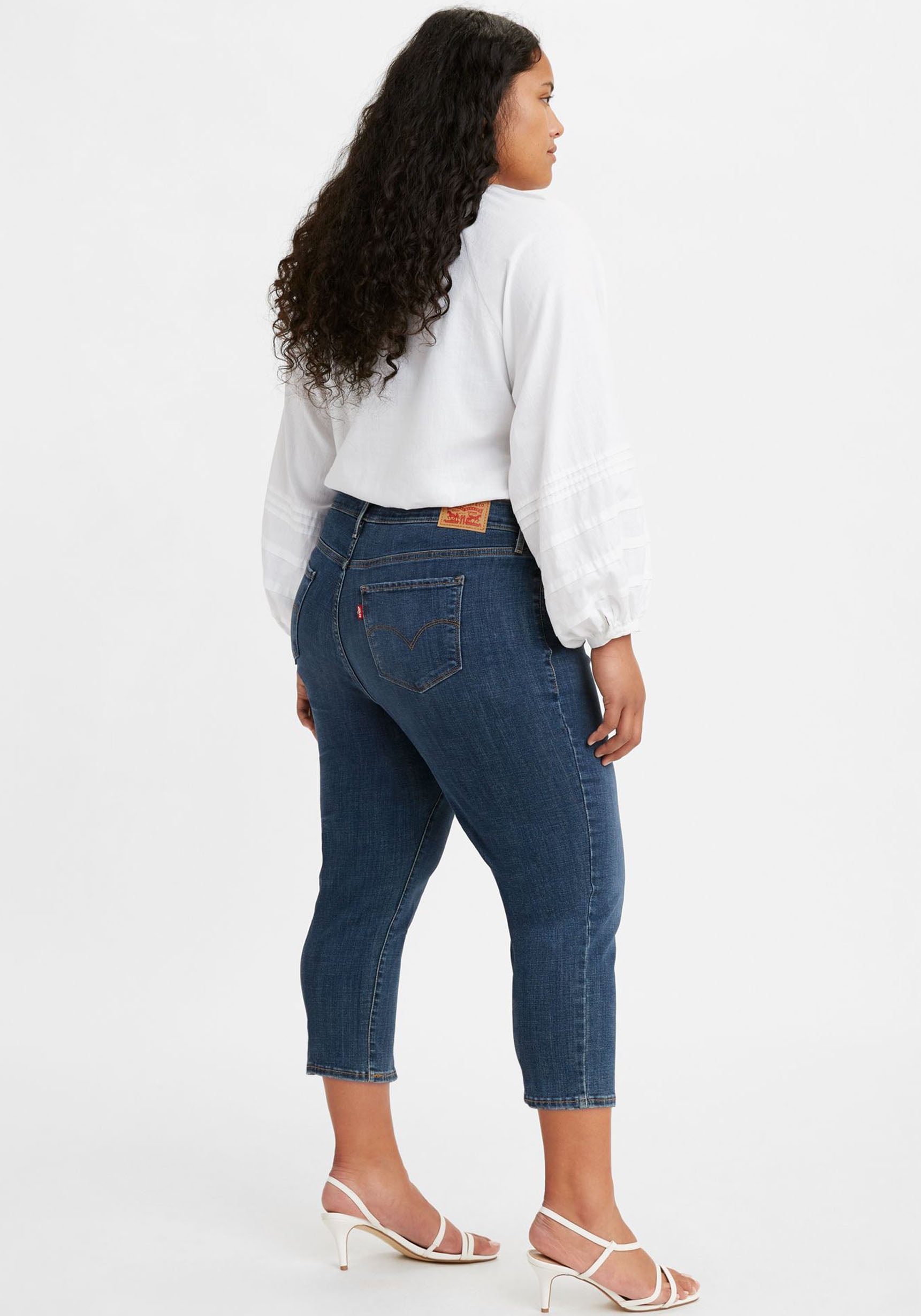 Levi's® Plus Caprijeans »Jeans 311 PL SHP SKNY CAPRI 22«, aus elastischem Baumwollmix