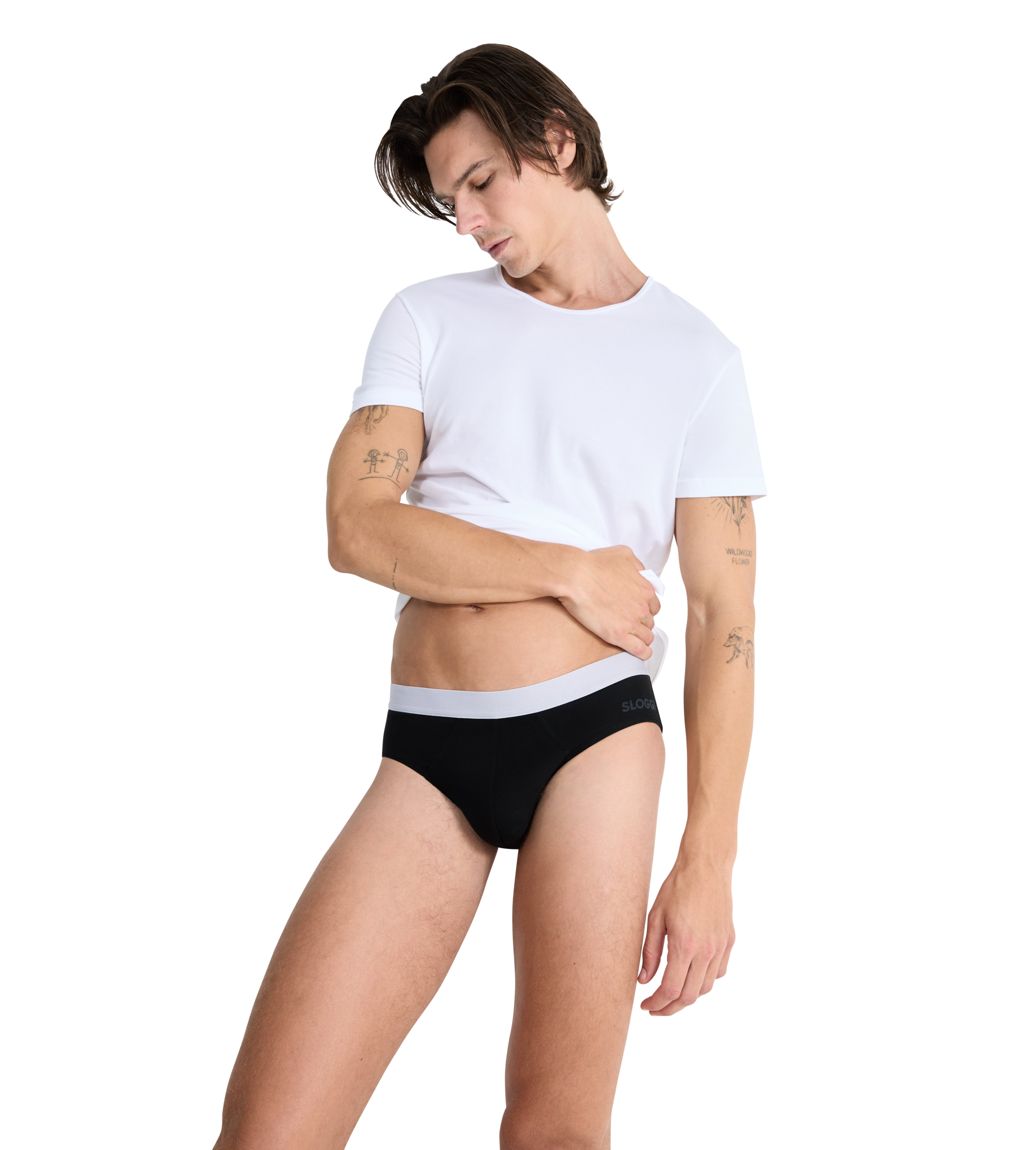 sloggi Slip »men GO ABC 2.0 Brief 2P«, (Packung, 2 St., 2er Pack), moderne bequeme Basics