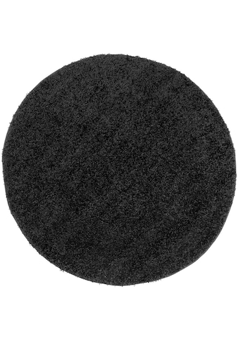 Carpet City Hochflor-Teppich »Shaggi uni 500«, rechteckig, 30 mm Höhe, Wohnzimmer kaufen