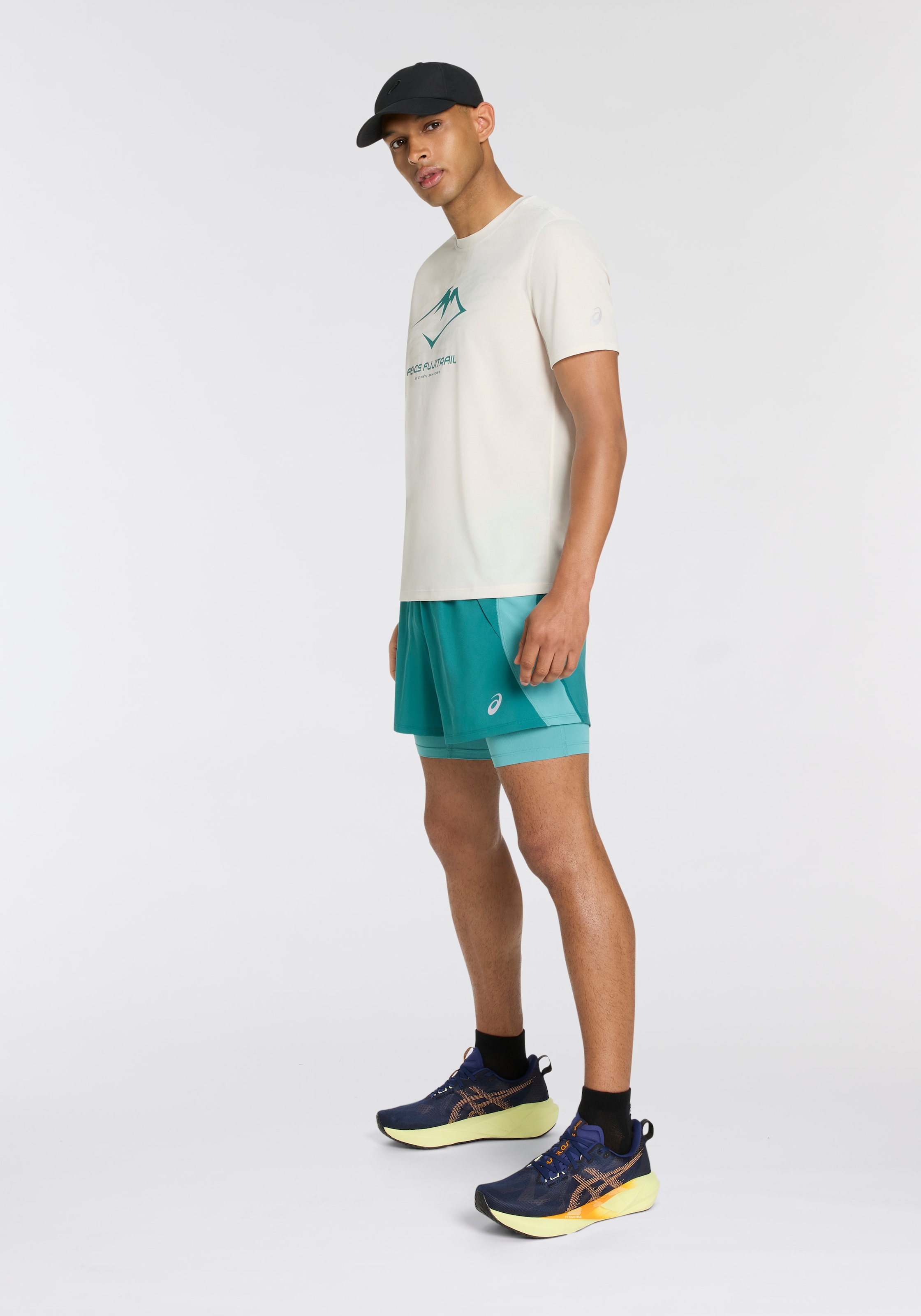 Asics Laufshirt »FUJITRAIL LOGO SS TOP«
