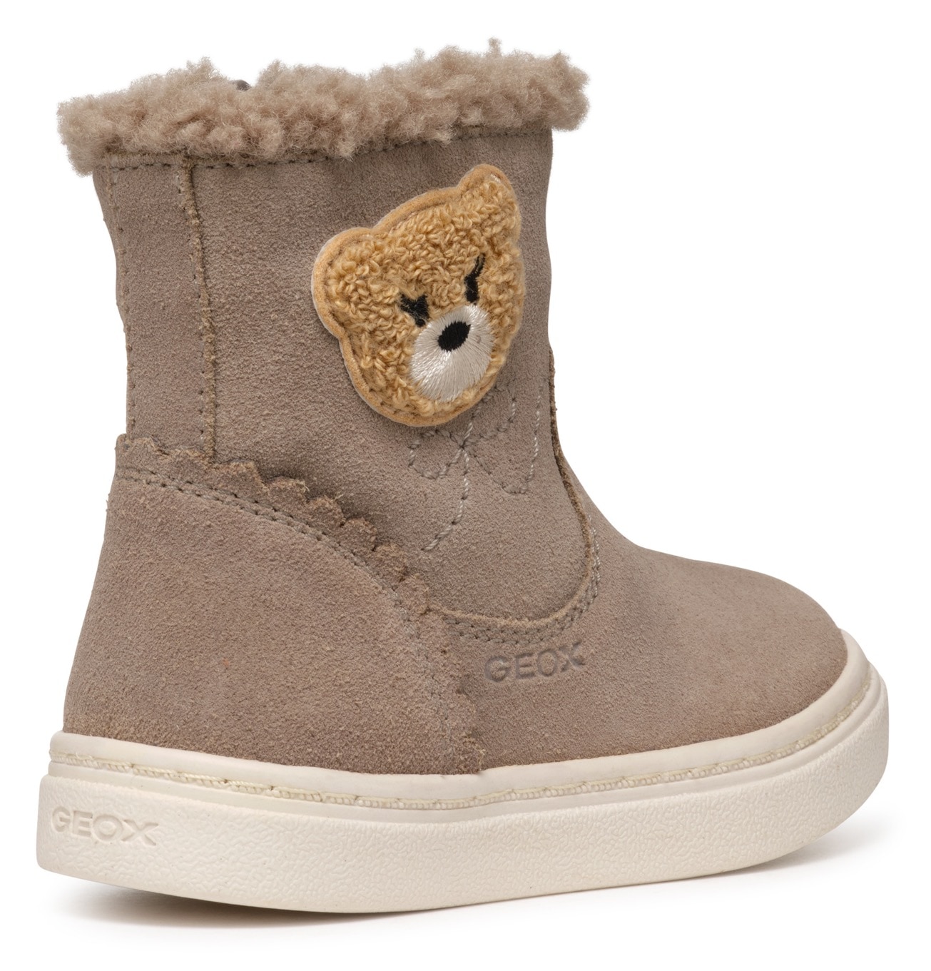 Geox Winterboots »B NASHIK GIRL A«, Klettstiefel, Babystiefel Winterstiefel mit süssem Patch