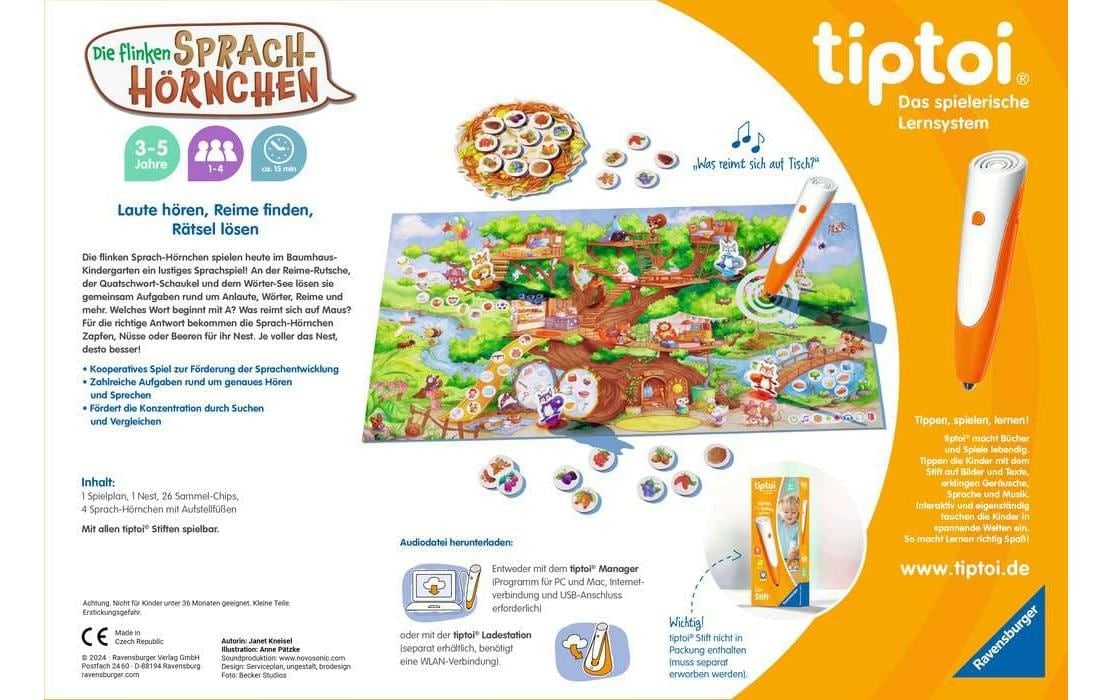 Ravensburger Hörbuch »Die flinken Sprach-Hörnchen -DE-«