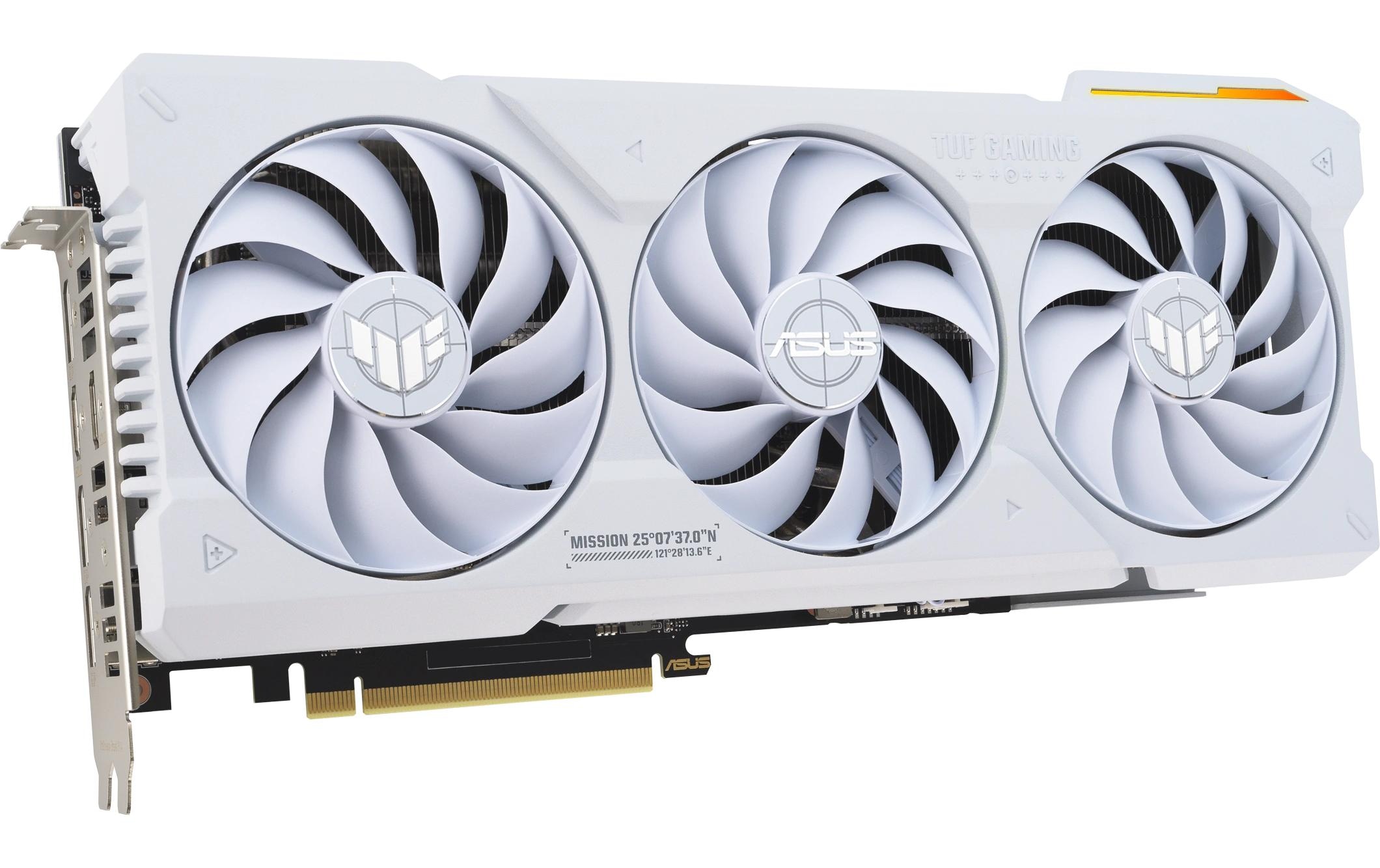 Asus Grafikkarte »TUF GeForce RTX 4070 Ti Super White OC Ed. 16 GB«, 16 GB, GDDR6X