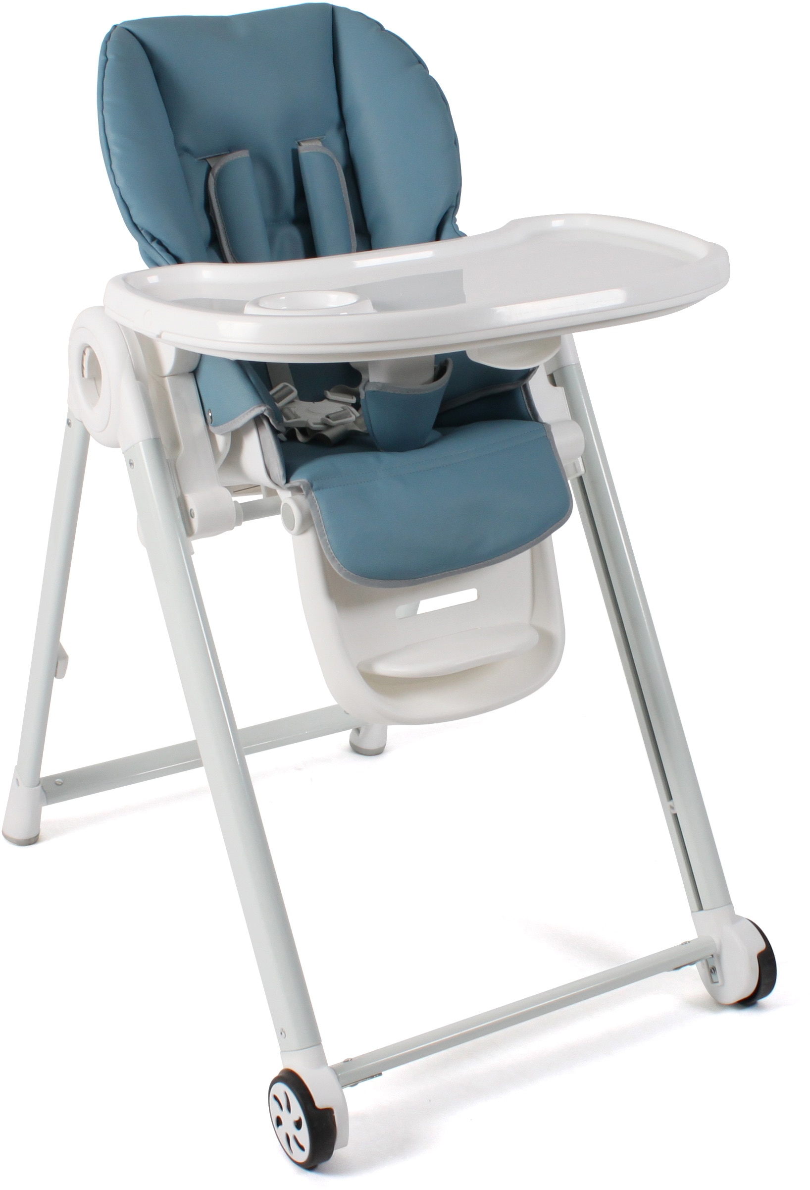 CHIC4BABY Hochstuhl »Aro, blau«, Kunstleder kaufen