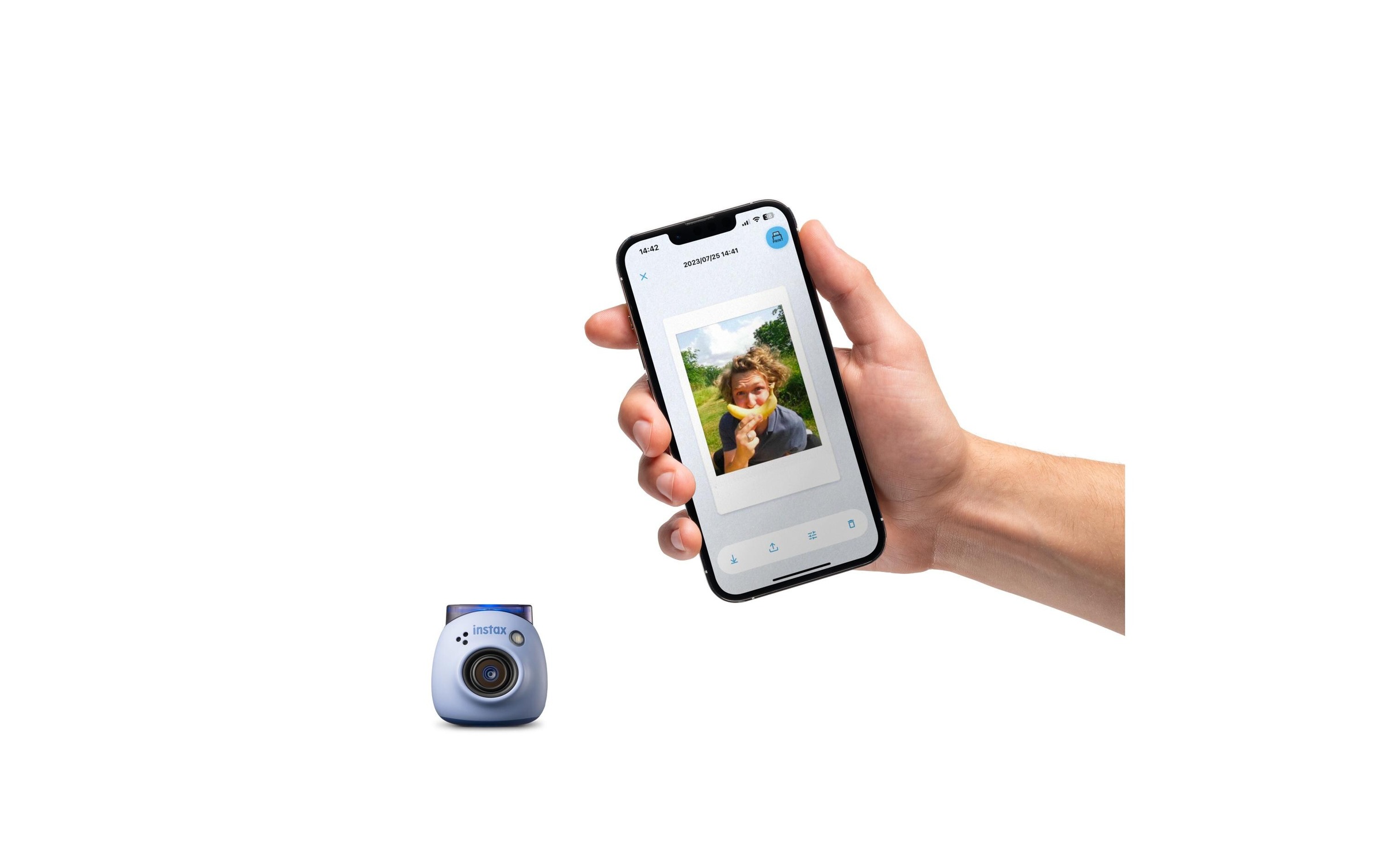 FUJIFILM Kompaktkamera »Instax Pal Blau«