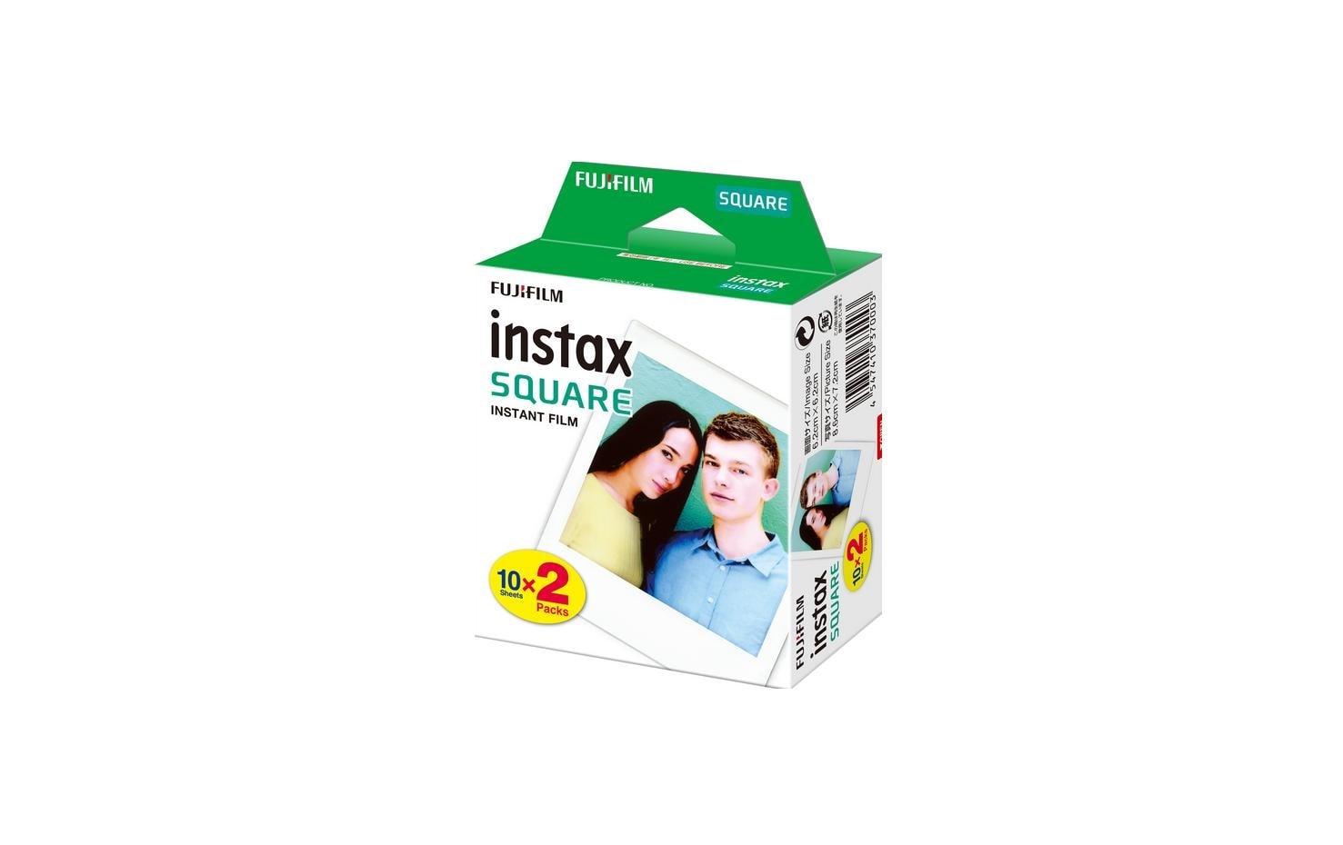 Sofortbildfilm »Instax Square 20 Blatt Weiss«