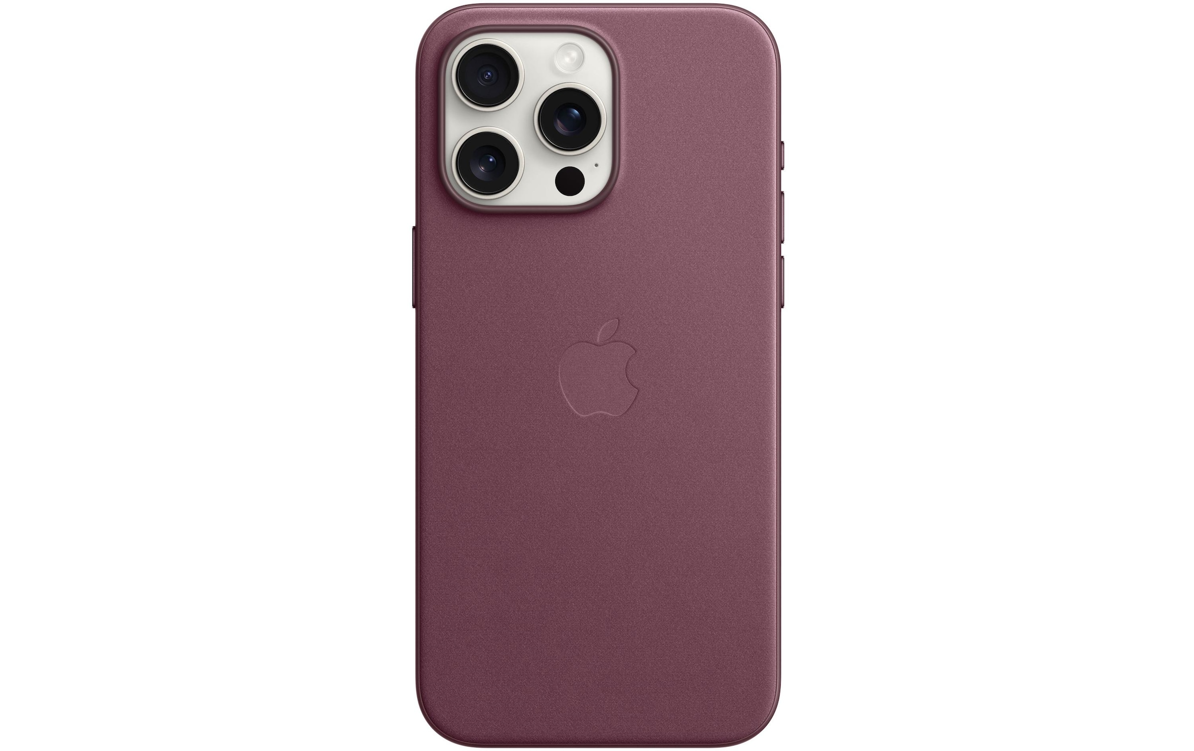 Apple Smartphone Feingewebe Case mit MagSafe, iPhone 15 Pro Max, Mulberry