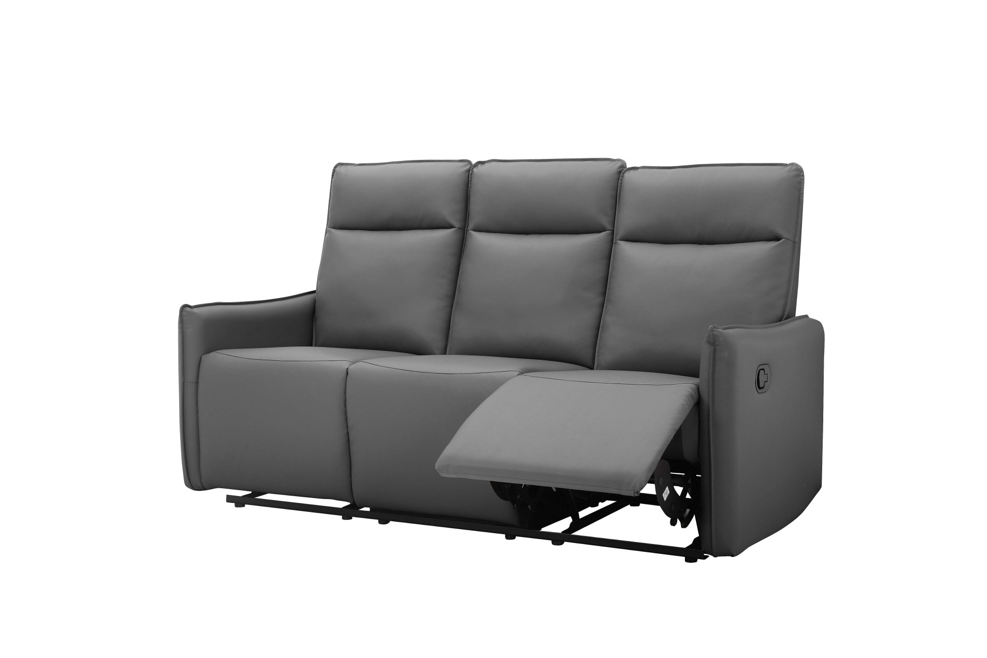 Dorel Home 3-Sitzer »Lugo, Kinosofa mit Reclinerfunktion in Kunstleder und Webstoff«, mit manueller Relaxfunktion in 2 Sitzen