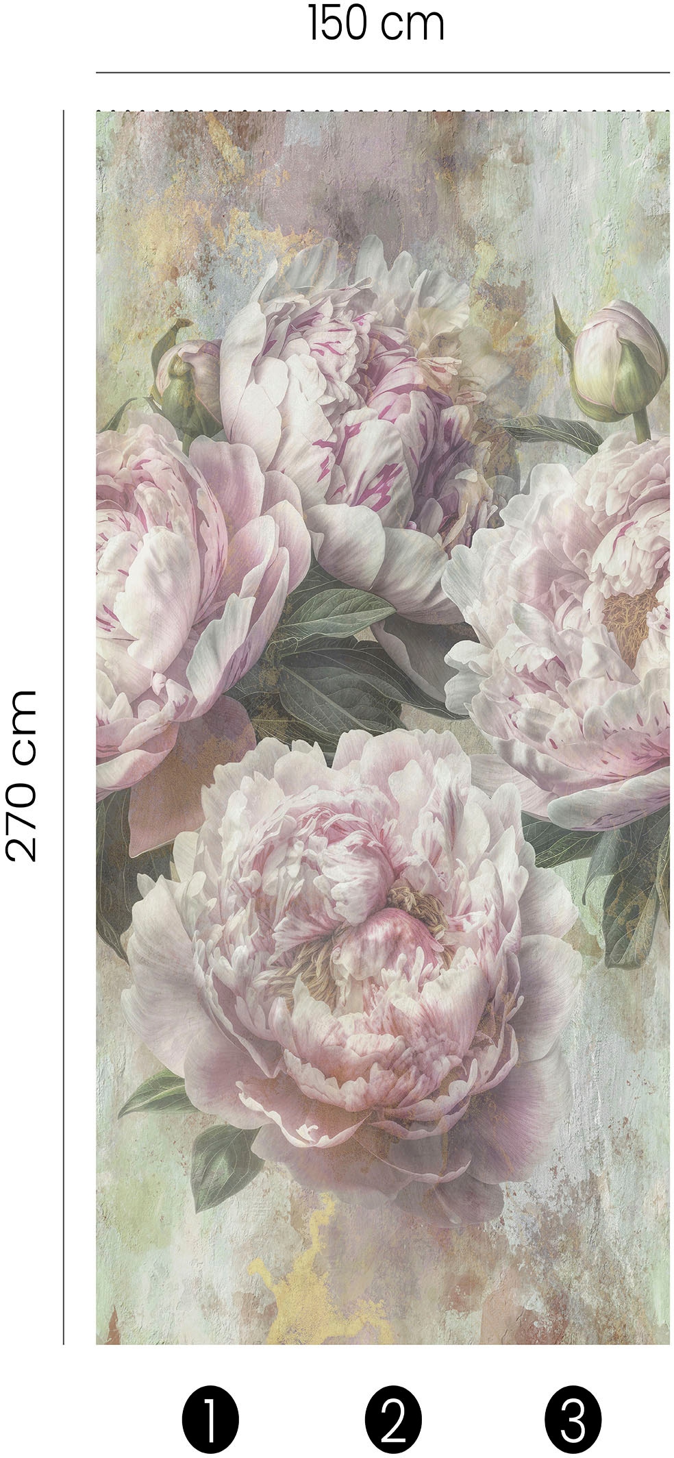 Fashion for walls Fototapete »Snow White«, gemustert, Phthalate frei