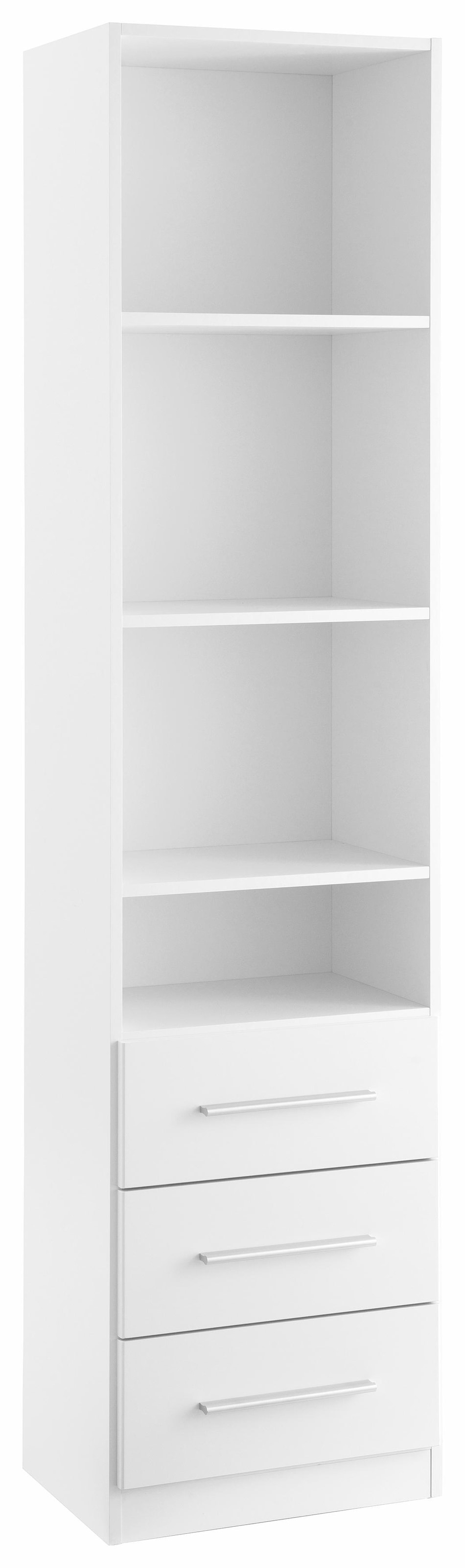 rauch Mehrzweckregal »Regal Bücherregal Bücherschrank Standregal Aufbewahrungsregal MINOSA«, Breite 47 cm mit 3 Aussenschubkästen sowie 3 Böden MADE IN GERMANY