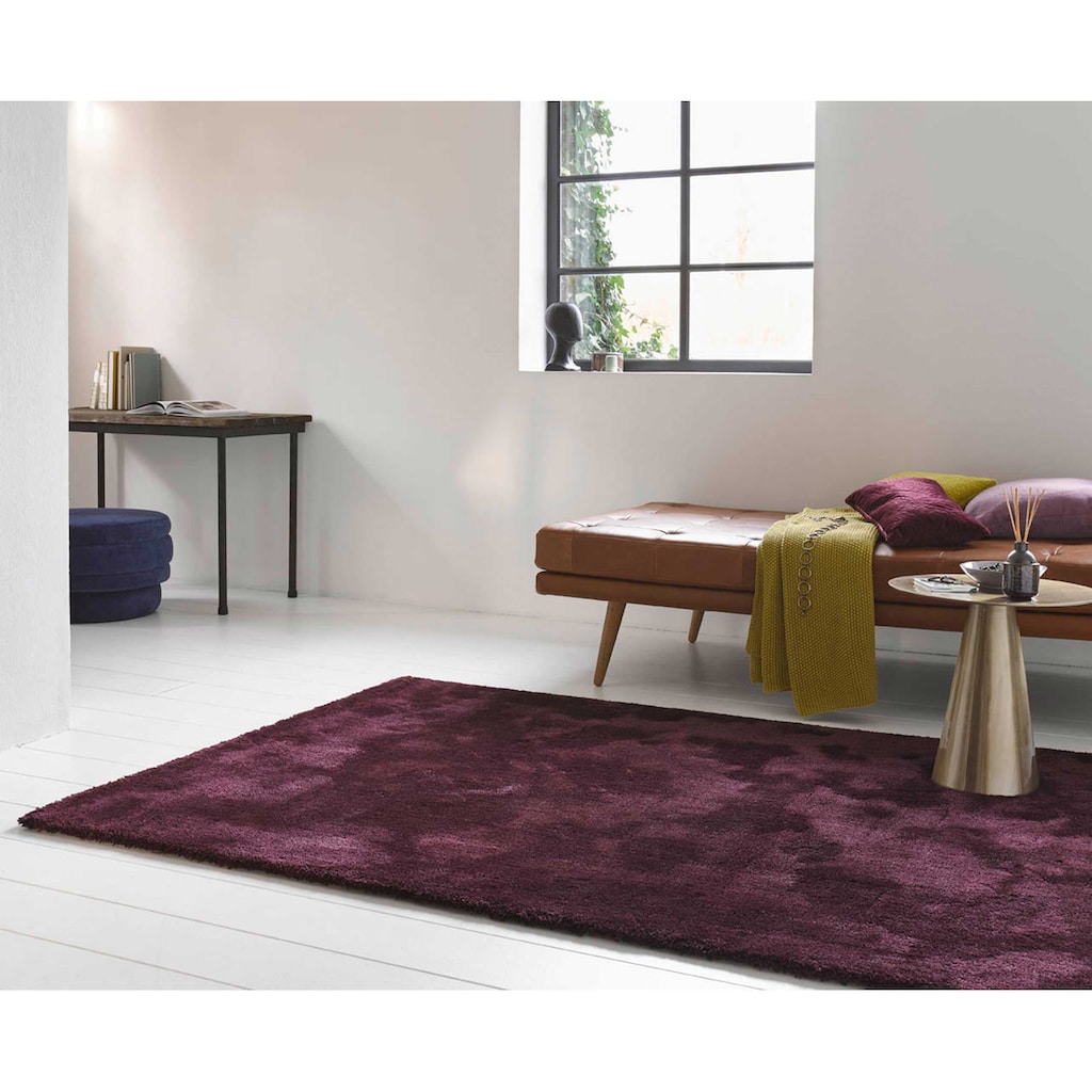 Esprit Hochflor-Teppich »Relaxx«, rechteckig, Wohnzimmer, sehr grosse Farbauswahl, weicher dichter Hochflor