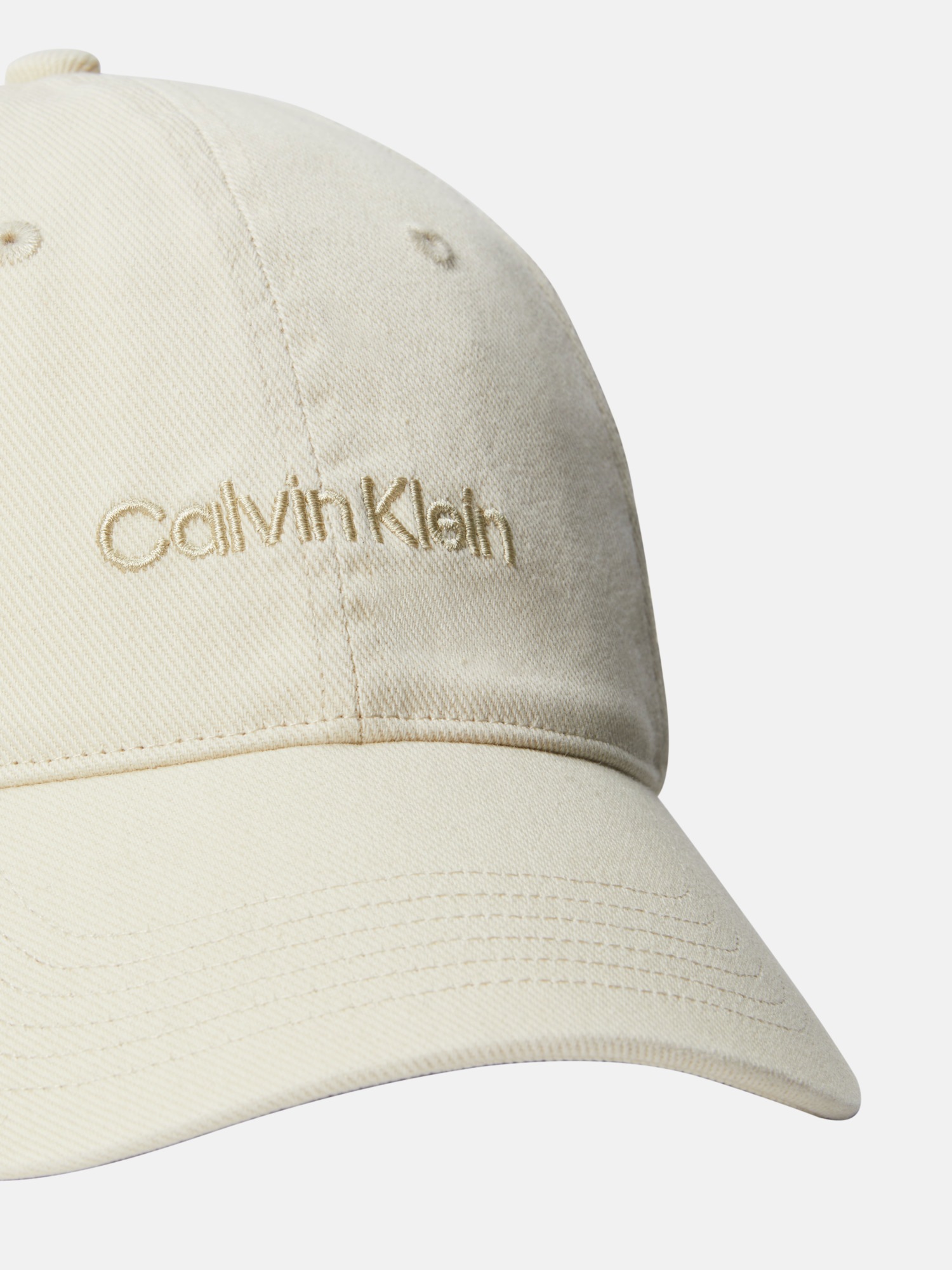 Calvin Klein Jeans Baseball Cap »TTLCS EMBRDRY DNM BS«, Mit festem Schirm