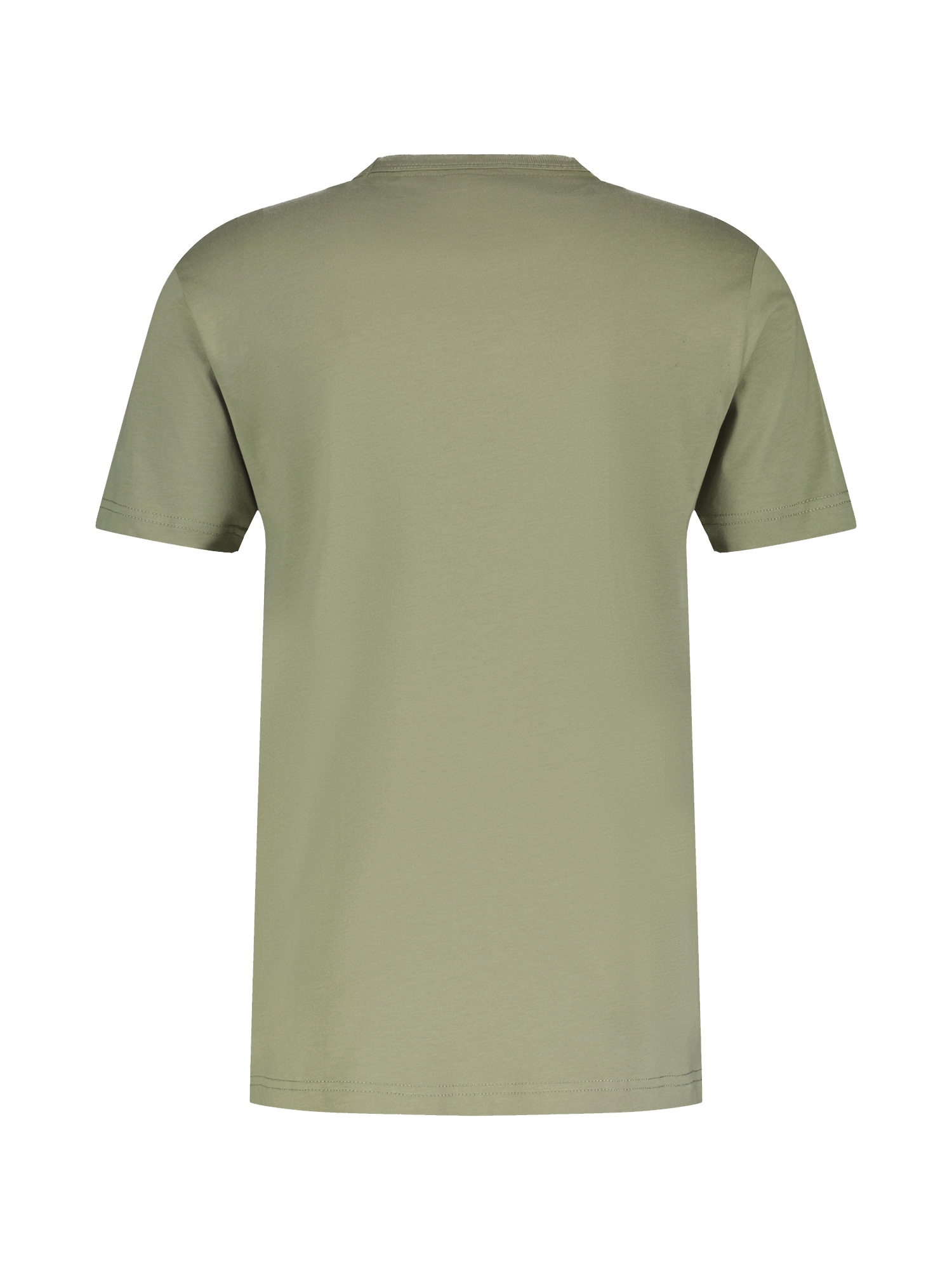 LERROS T-Shirt »LERROS Unifarbenes T-Shirt mit Print«