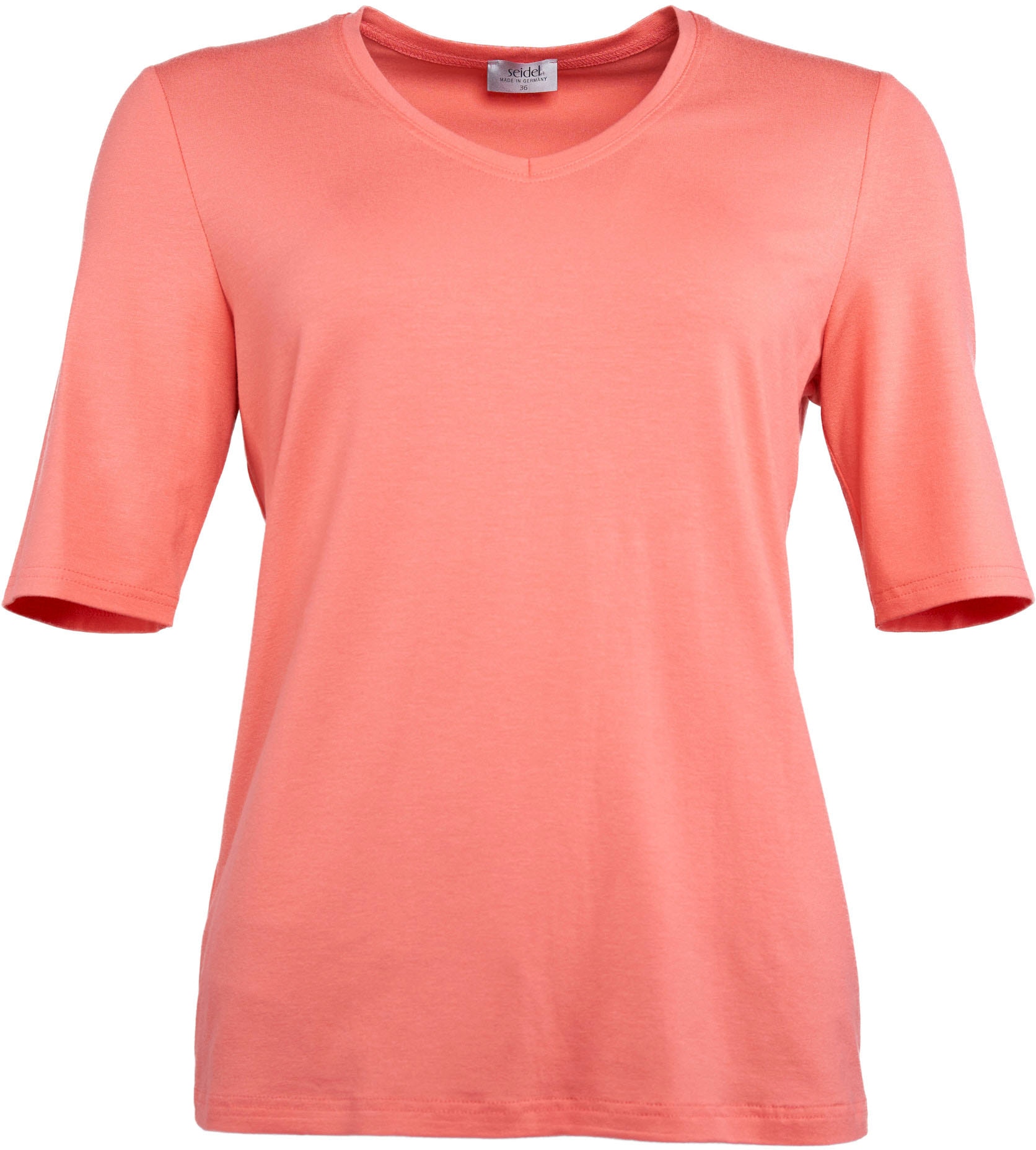 Seidel Moden V-Shirt, mit Halbarm aus softem Material, MADE IN GERMANY  online kaufen bei Jelmoli-Versand Schweiz
