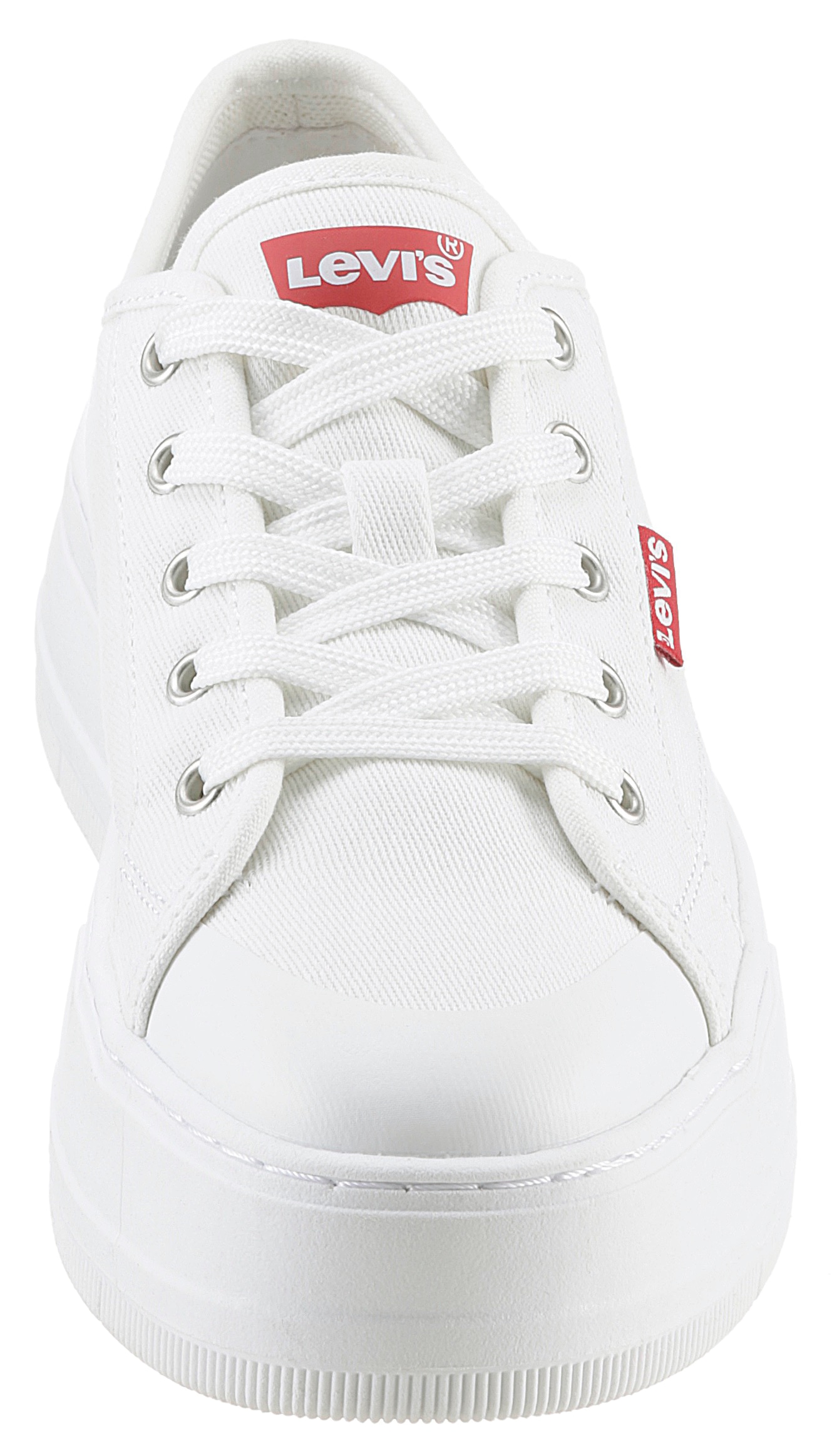 Levi's® Kids Sneaker »MAUI LIGHT«, mit Gummi beschichtete Vorderkappe, Freizeitschuh, Halbschuh, Schnürer