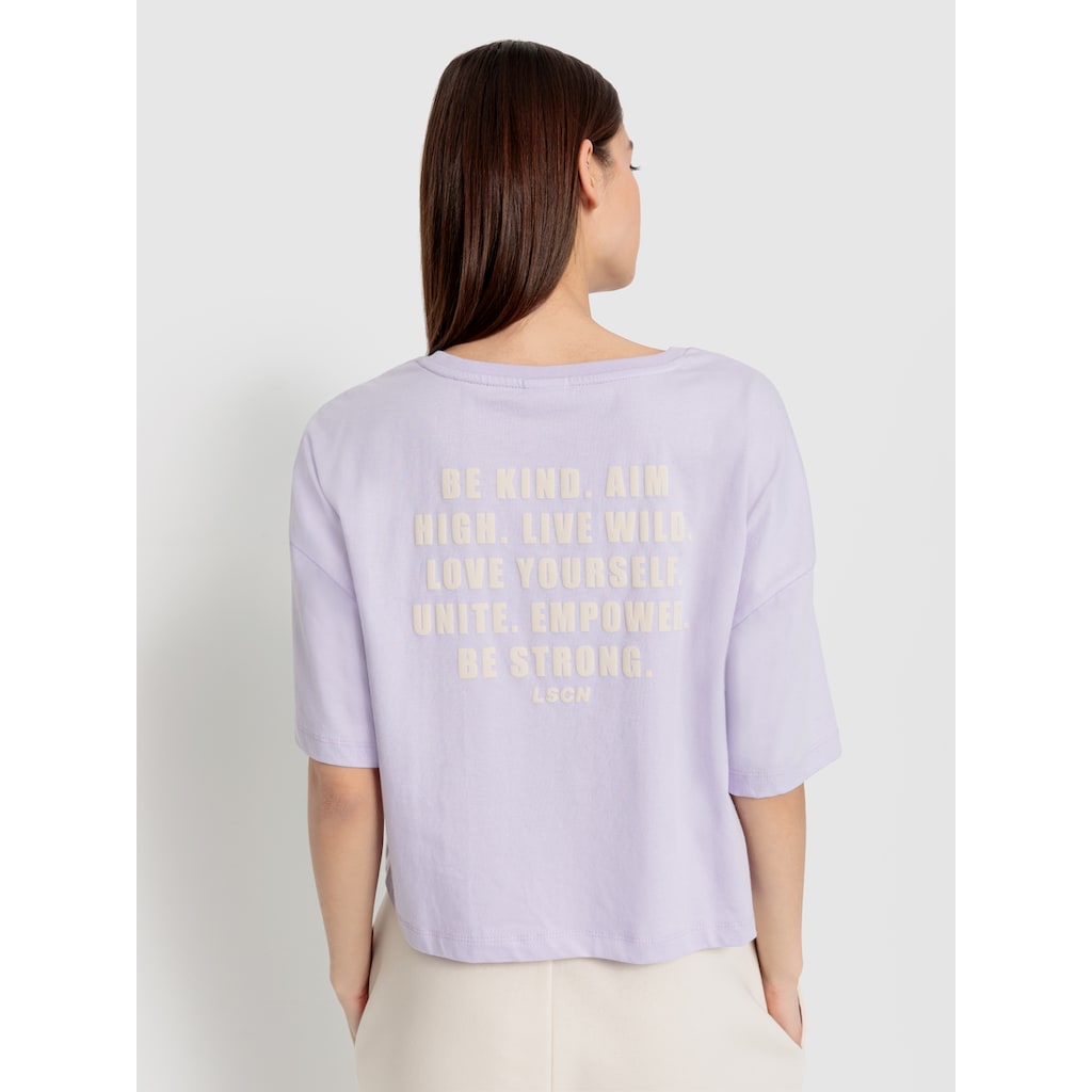 LSCN by LASCANA Oversize-Shirt, mit Paragraph auf dem Rücken