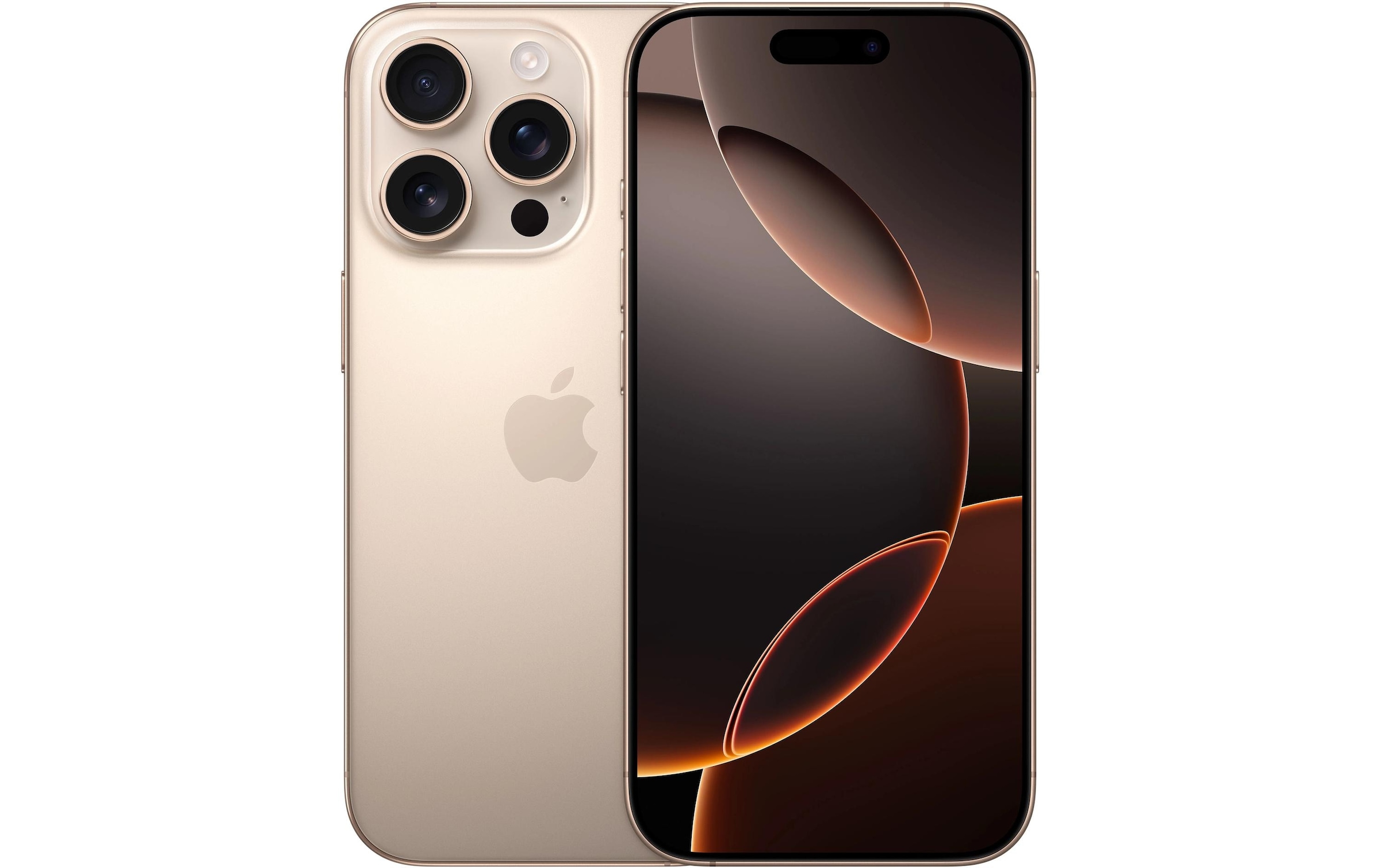 Apple Smartphone »iPhone 16 Pro DEP« Titan Wüstensand MYNW3QL/A