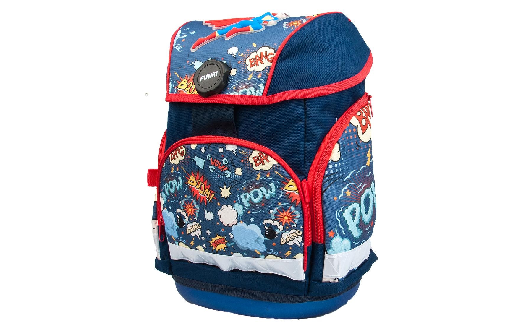Funki Schulrucksack »Joy-Bag Superhero 4-teilig«