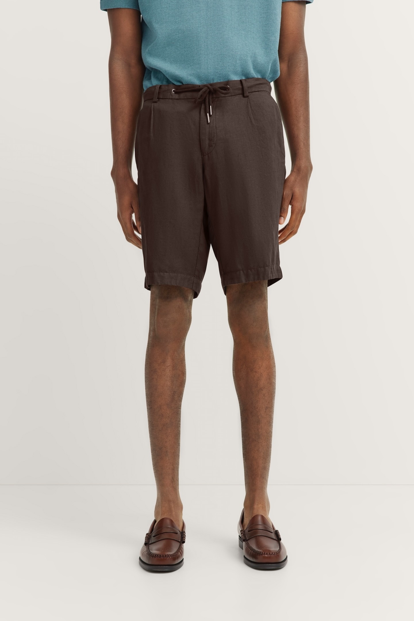 bugatti Bermudas aus Leinen-Baumwollmix