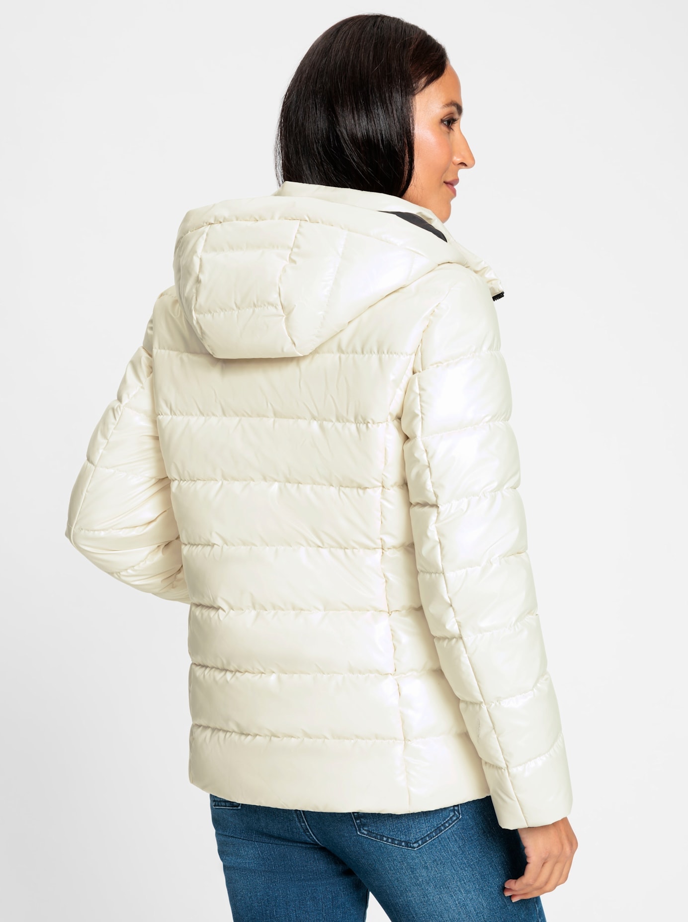 heine Steppjacke, mit Kapuze