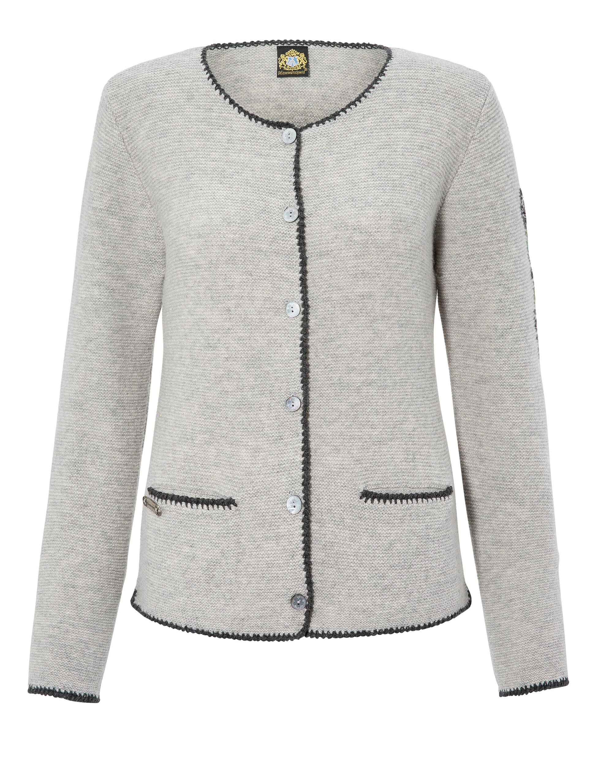Hammerschmid Trachtenstrickjacke, Damen, mit Stickerei am Ärmel kaufen