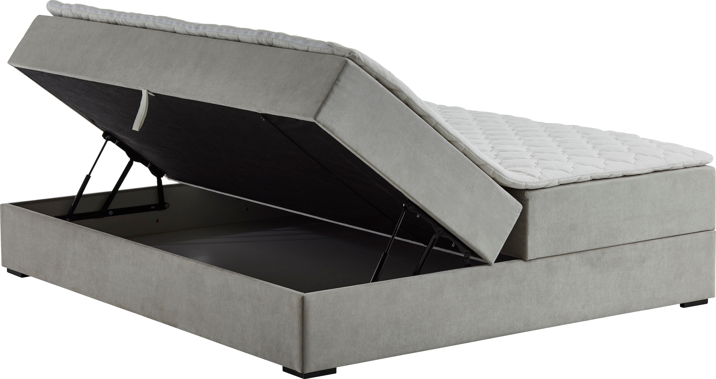ATLANTIC home collection Boxbett »Lucy«, ohne Kopfteil, frei im Raum stellbar, mit Bettkasten