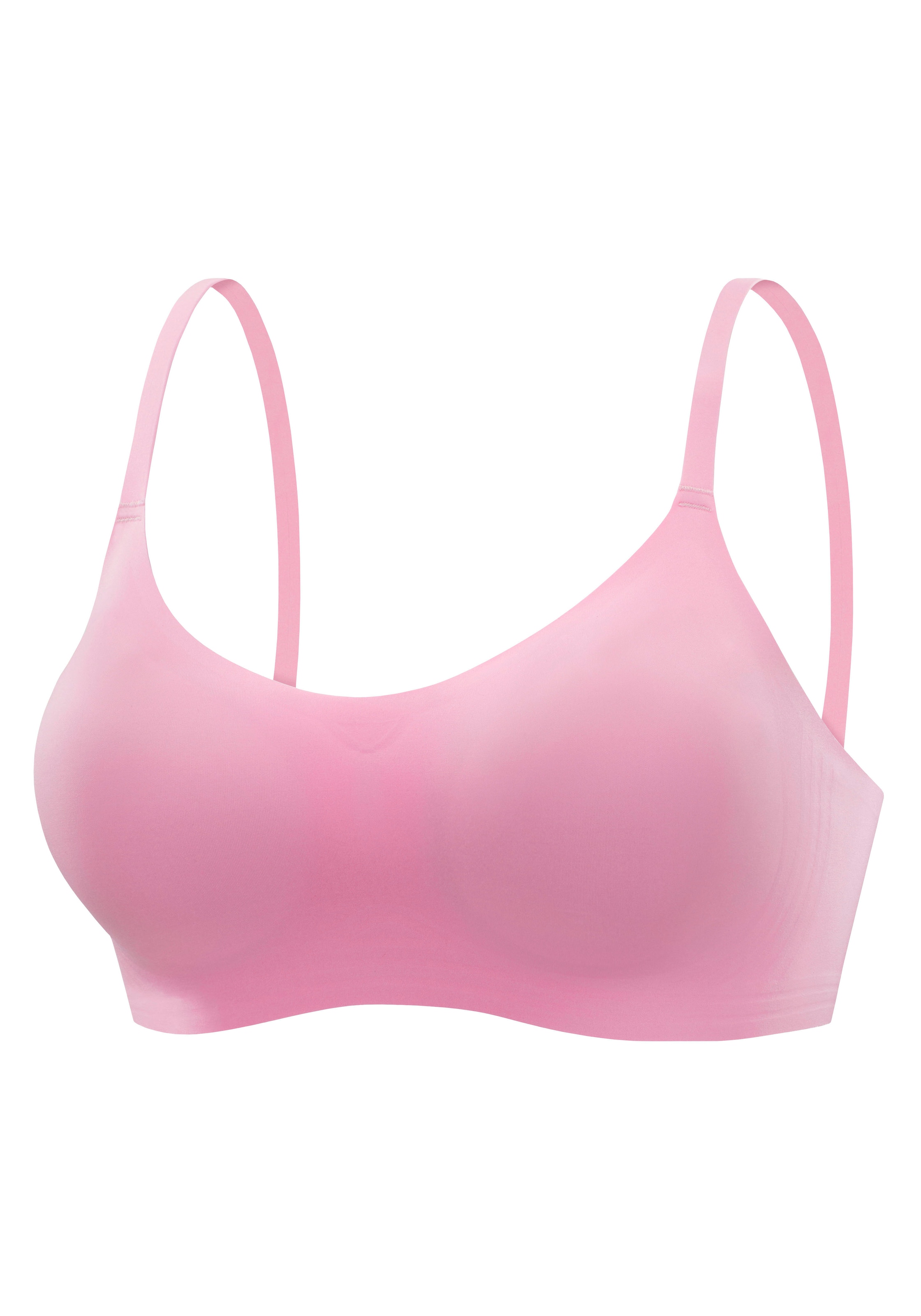 Nuance Bralette-BH, SEAMLESS ohne Bügel, mit herausnehmbarem Push-up-Kissen, Basic Dessous