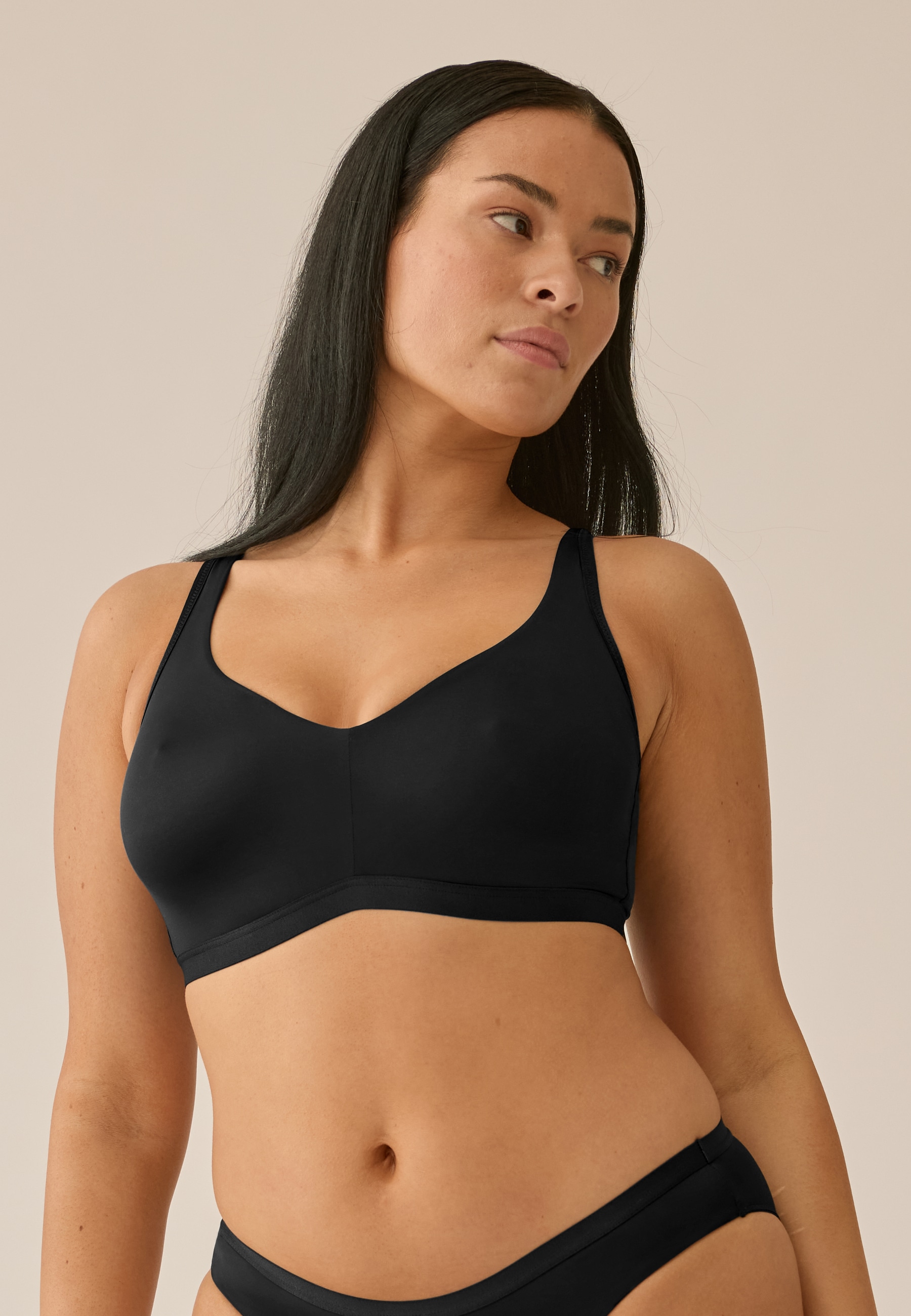 Naturana Minimizer-BH »The Thursday« 1 Stk. tlg., ohne Bügel, breite Träger, basic, bequem, weich, Entlastungsträger
