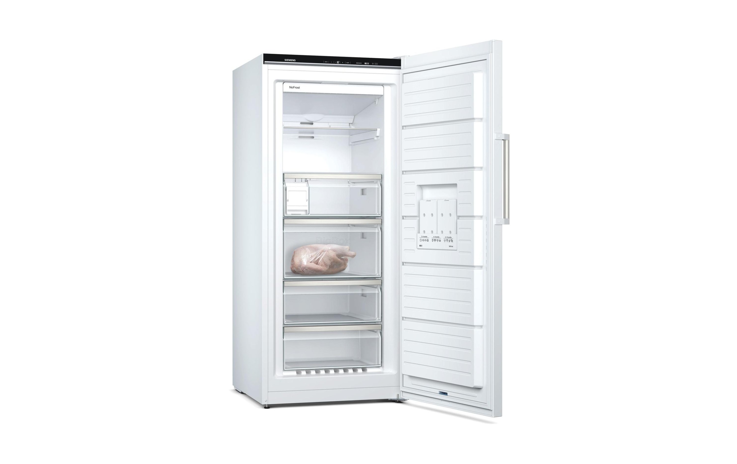 SIEMENS Gefrierschrank »GS51NAWDPH«, 161 cm hoch, 70 cm breit