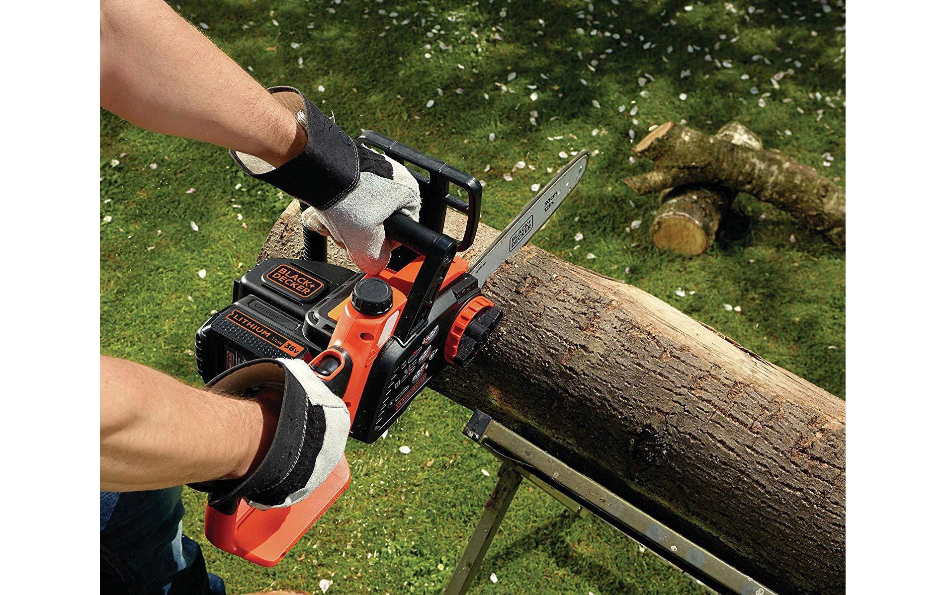 Black + Decker Akku-Kettensäge »GKC3630L25 Kit«