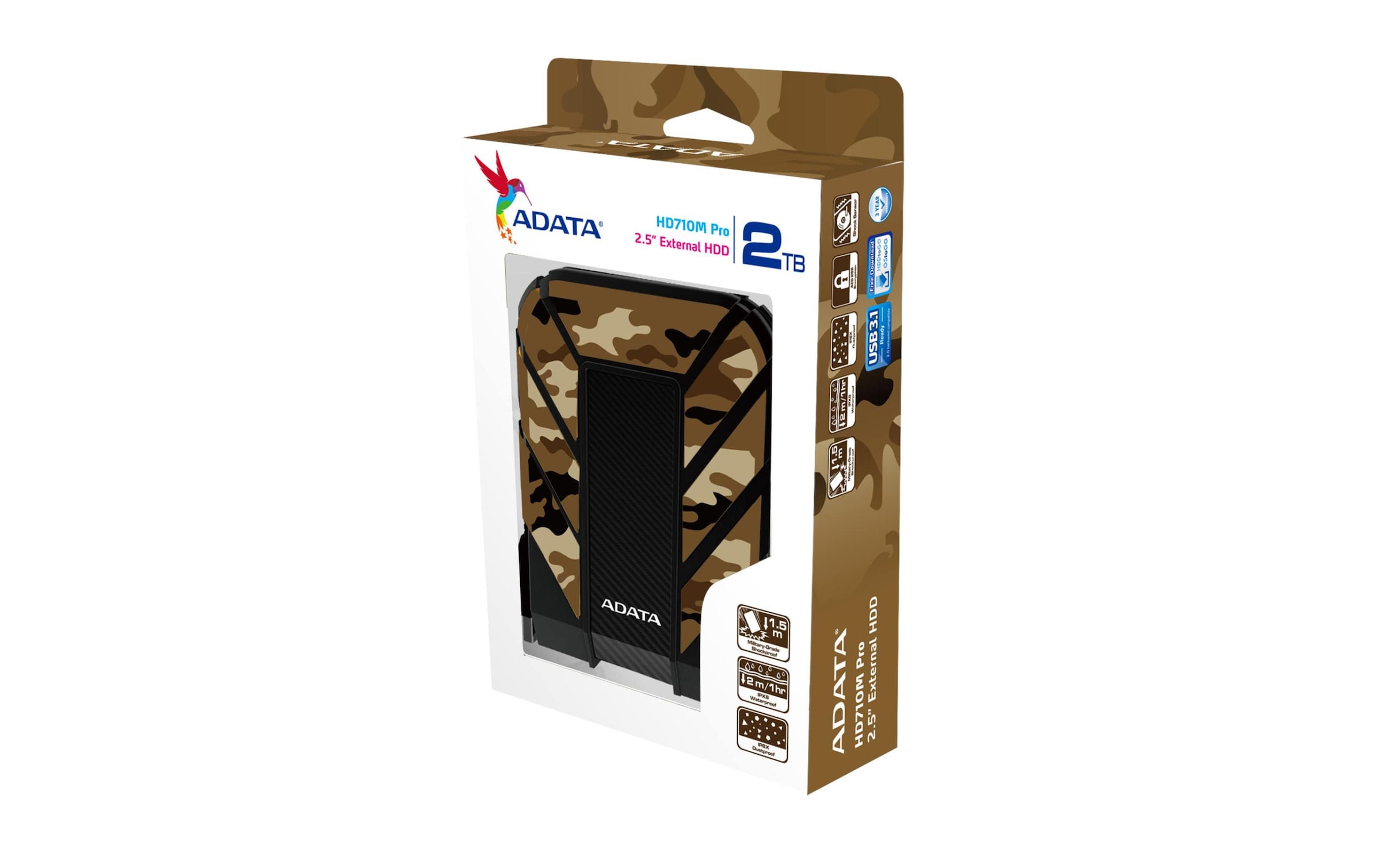 ADATA externe HDD-Festplatte »HD710M Pro 2 TB«