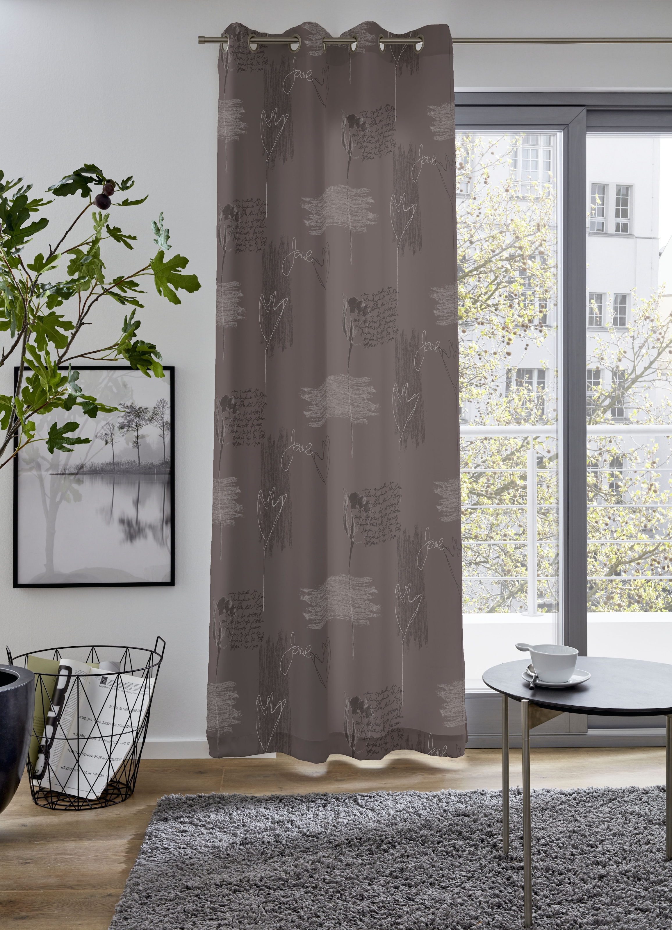 DELAVITA Vorhang »AMSTERDAM«, (1 St.), verschiedene blickdicht, Grössen kaufen Jelmoli-Versand bedruckt, | online