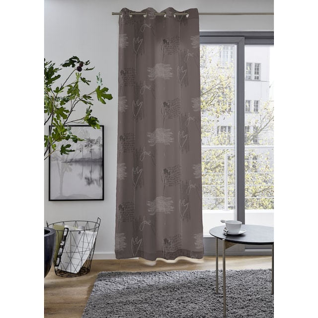 DELAVITA Vorhang »AMSTERDAM«, (1 St.), blickdicht, bedruckt, verschiedene  Grössen online kaufen | Jelmoli-Versand